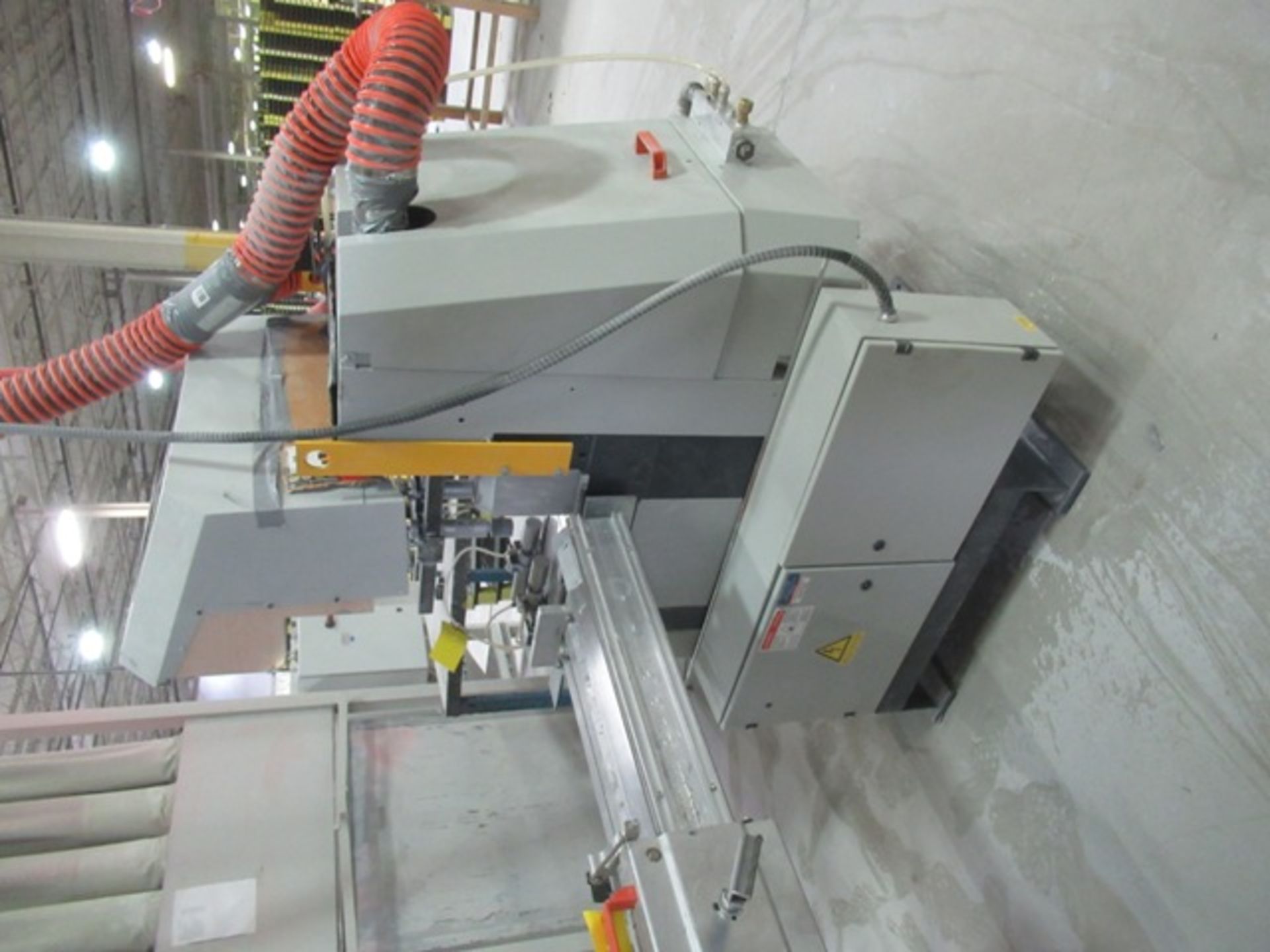 2014 ELUMATEC TYPE MGS142/11 CHOP SAW, PNEUMATIC POWERED, 3/60/480 VOLTS, 11.6, 5.6KW, 2700 1/MIN, - Image 3 of 5