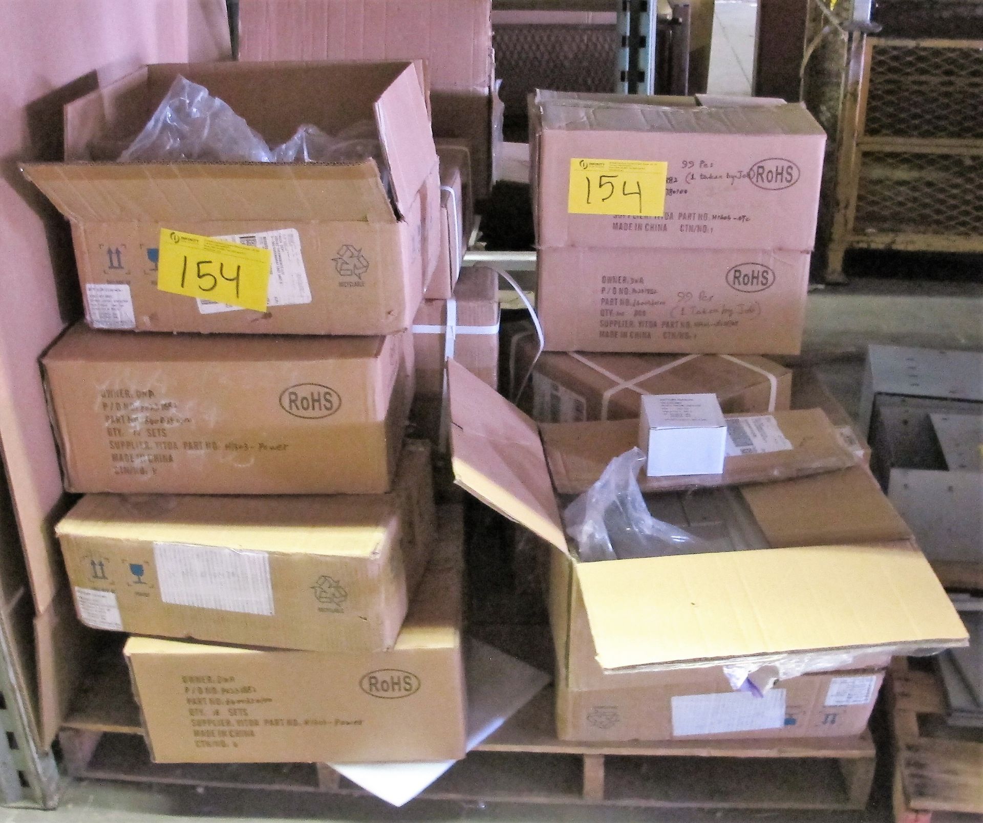 PALLET OF ASST. ZETTLER CONTROLS DEFINITE PURPOSE CONTACTORS (ON RACKING)