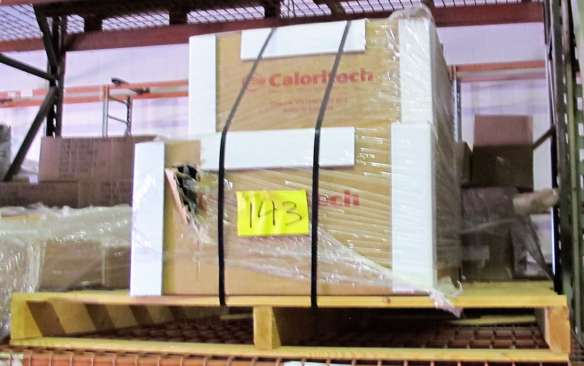 LOT OF (9) PALLETS OF ASST. HEATING ELEMENTS (ON RACKING) - Image 7 of 9