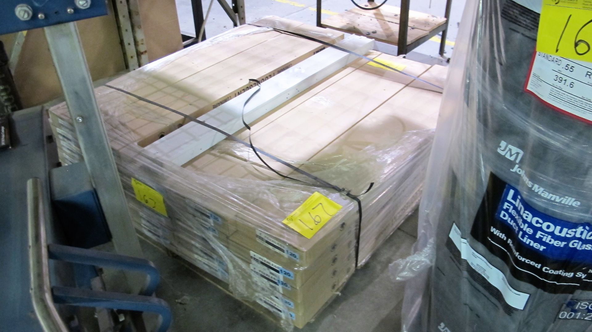 CONTENTS OF (2) SECTIONS OF PALLET RACKING INCLUDING METAL COMPONENTS, - Image 5 of 6