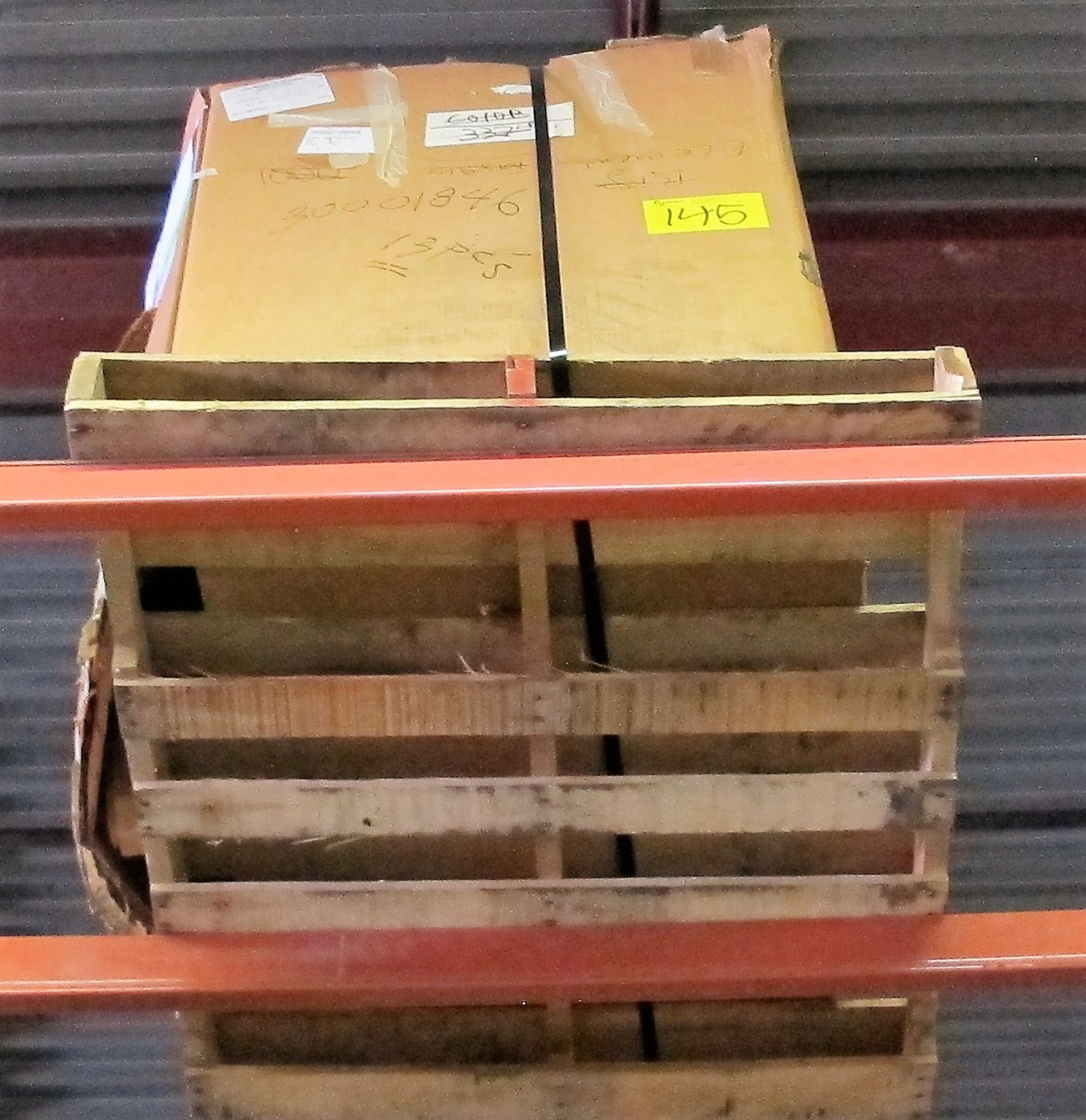 LOT OF (9) PALLETS OF ASST. METAL COMPONENTS, FIXTURES, ETC. (ON RACKING) - Image 6 of 6
