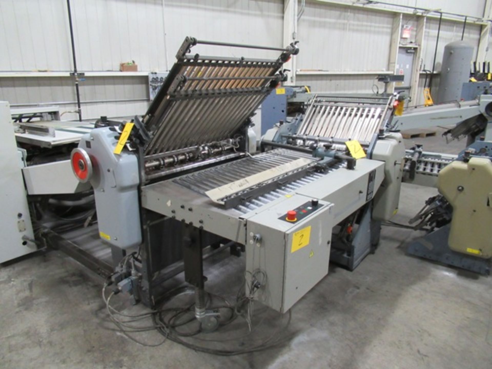 HEIDELBERG STAHL B-30/4 BRD CONTINUOUS FEED FOLDER, S/N 701242-160NE173, W/8 & 16 PG. SECTIONS, 4/ - Image 3 of 6