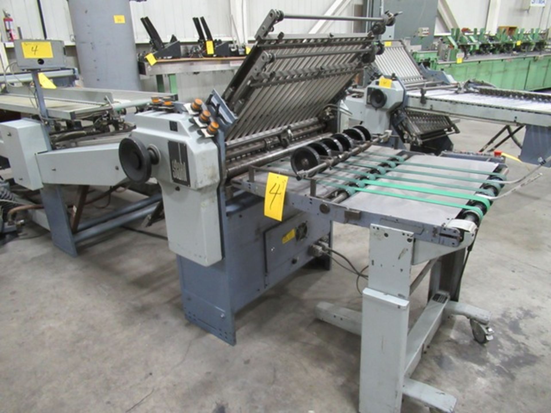 STAHL TFU78/4-RF 30" CONTINUOUS FEED FOLDER S/N 37150-153060 W/ PRE-SCORE SHAFT, 8 & 16 PG. - Image 3 of 5