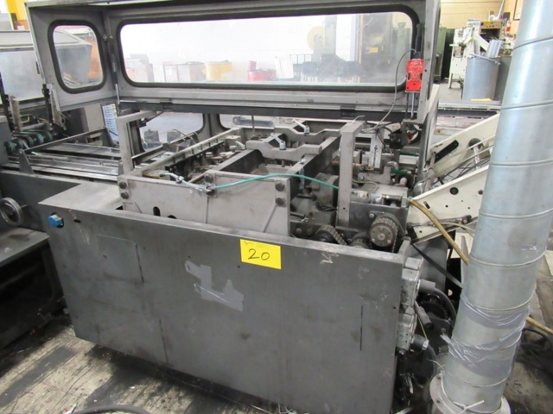 HEIDELBERG PACESETTER 705-12 SADDLESTITCHER, S/N SL-113 W/ 2 COVER FEEDERS, 4 GATHERING POCKETS, - Image 8 of 13