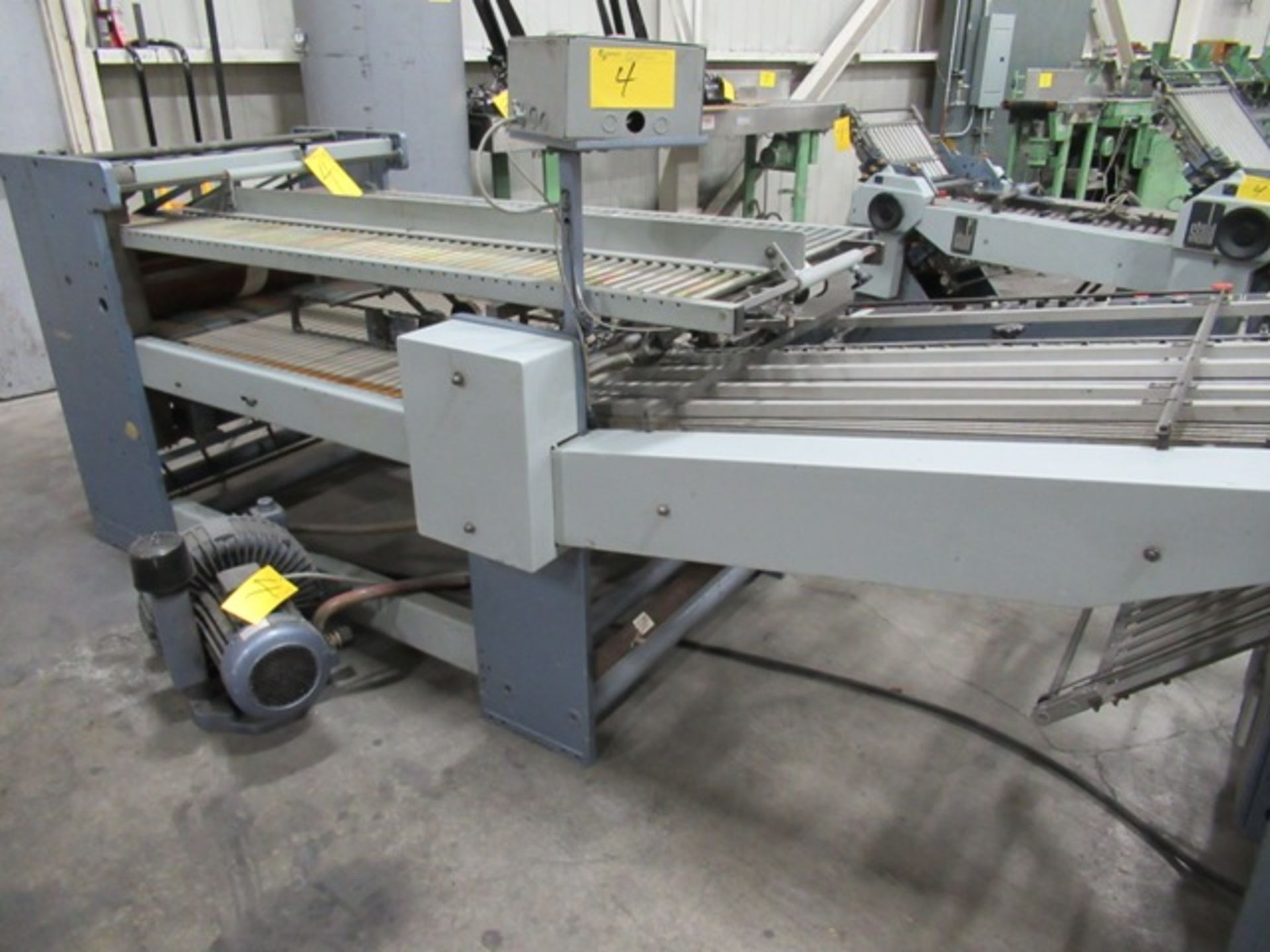 STAHL TFU78/4-RF 30" CONTINUOUS FEED FOLDER S/N 37150-153060 W/ PRE-SCORE SHAFT, 8 & 16 PG. - Image 2 of 5