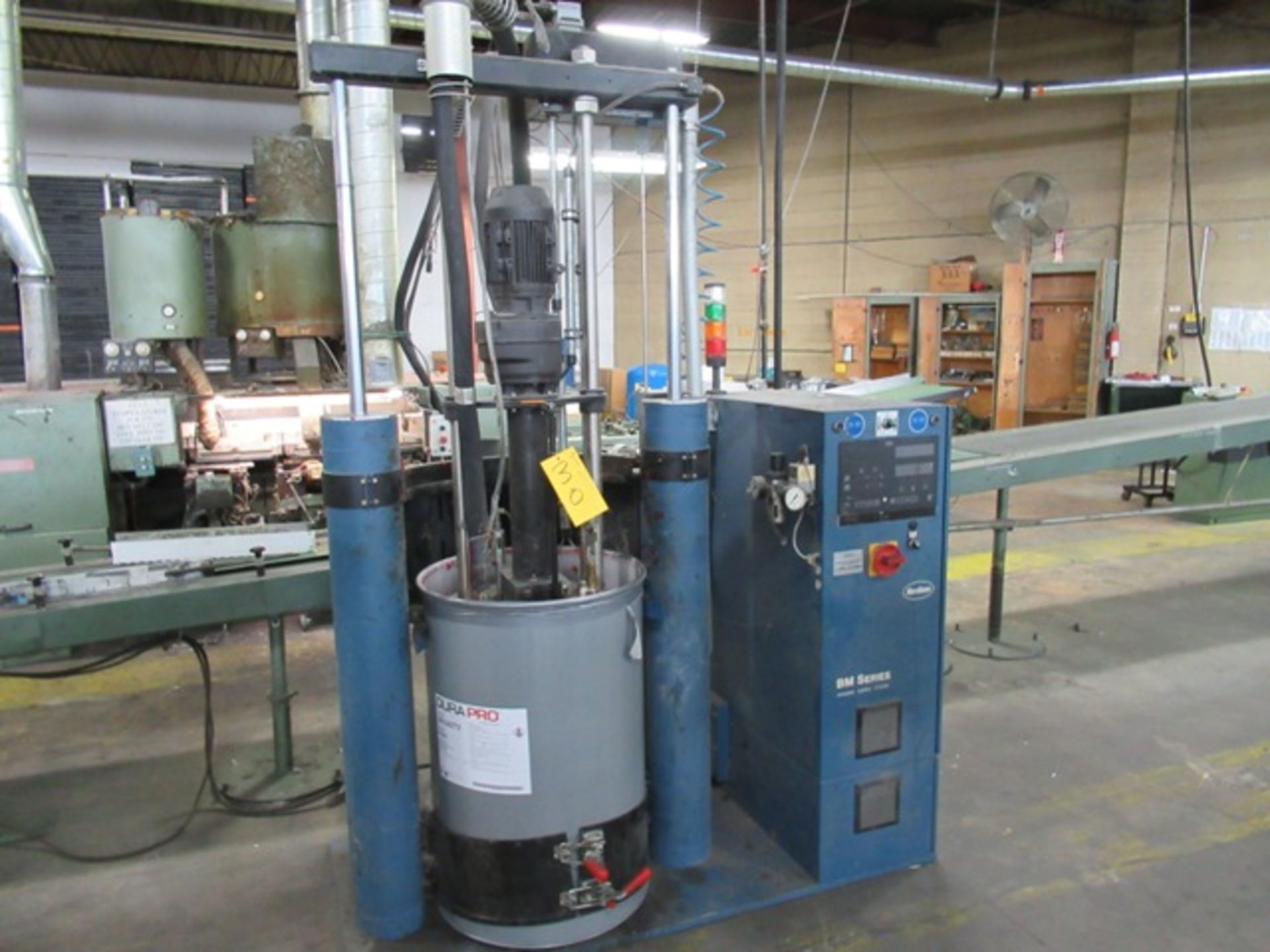 2005 NORDSON BM SERIES BM-200 HOT MELT GLUE SYSTEM W/EPC-30 DIGITAL CONTROL & PUMP UNIT, S/N - Image 2 of 5