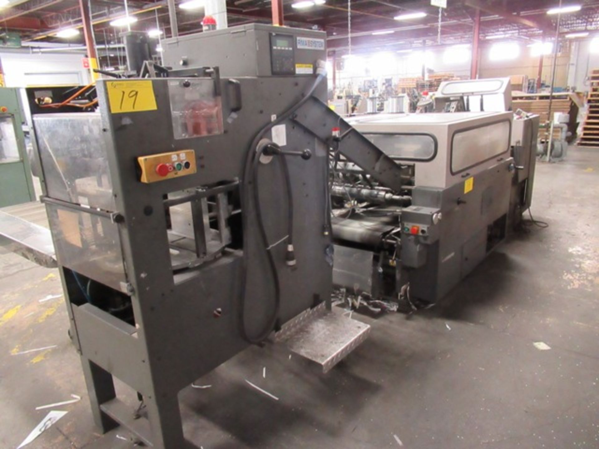 HEIDELBERG PACESETTER 705-6 SADDLESTITCHER, S/N SL-142 W/ GATHERING POCKETS, COVER FEEDER, INK-JET - Image 2 of 13