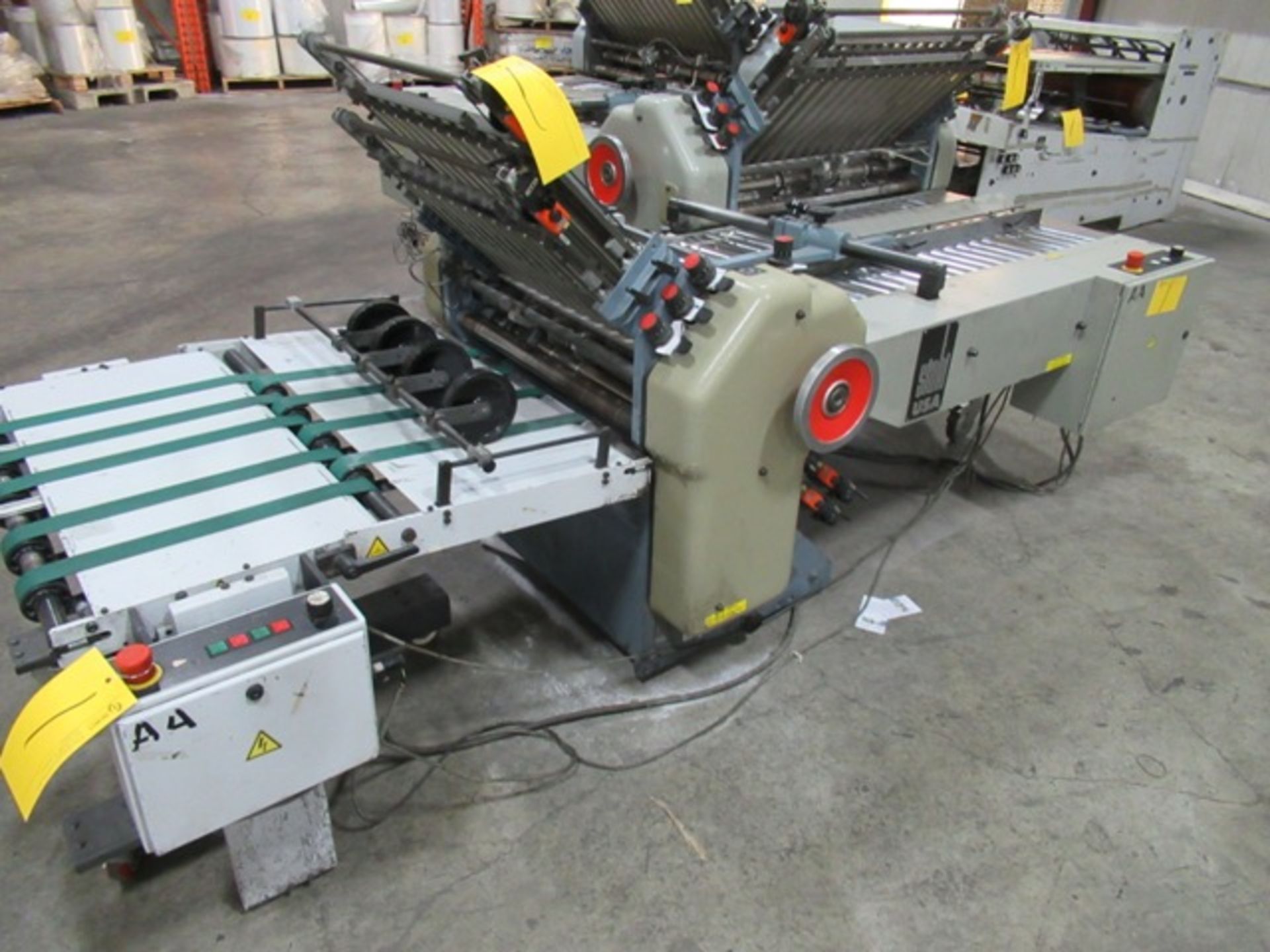 HEIDELBERG STAHL B-30/4 BRD CONTINUOUS FEED FOLDER, S/N 701019-160NE171W, W/PRESCORE SHAFT 8 & 16 - Image 5 of 6