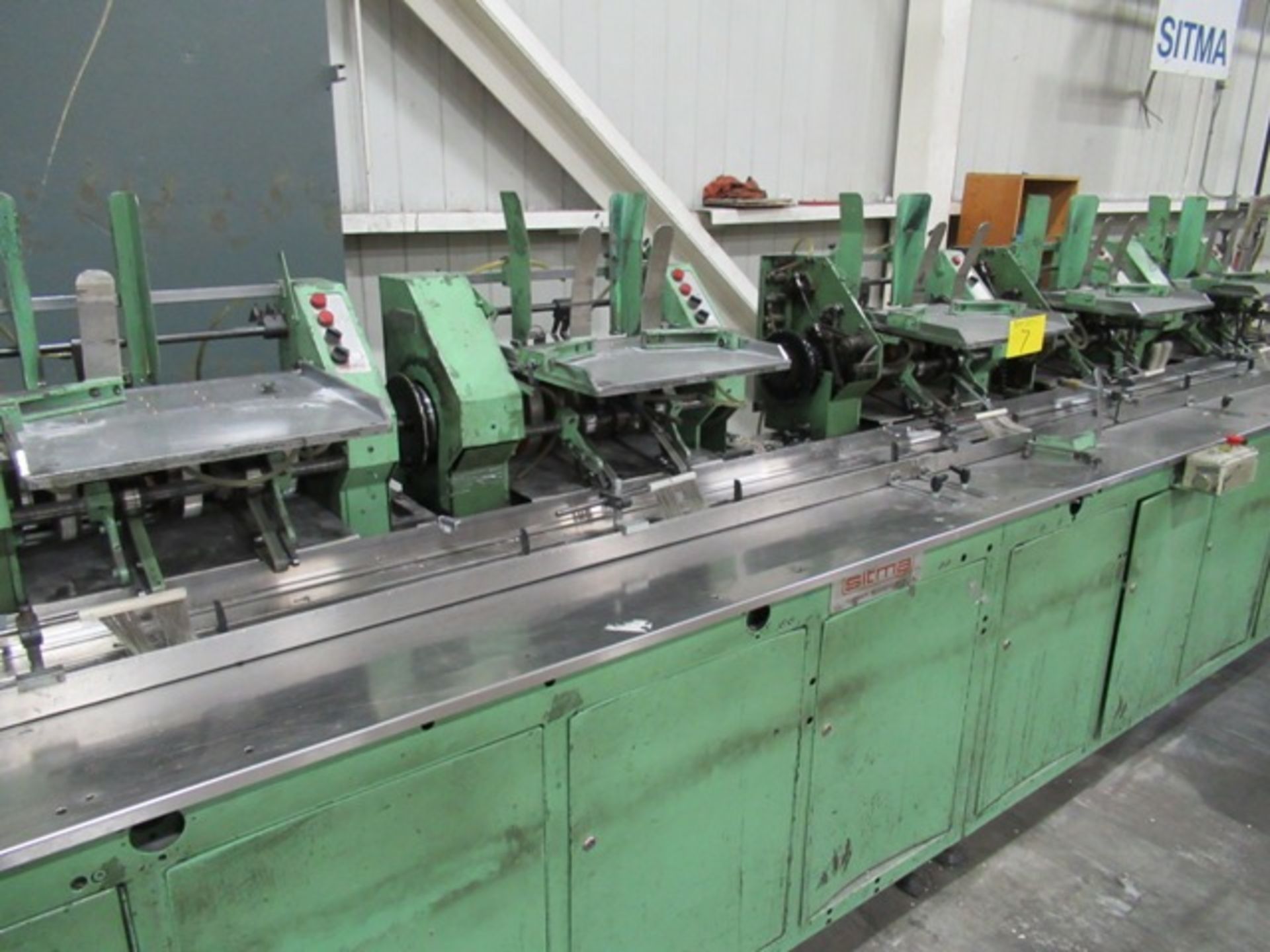 SITMA C80-750 SERIES 33 POLYBAGGING LINE, S/N 850 W/SITMA 835 AF3 CONTINUOUS FEEDER, 565 SHUTTLE - Image 3 of 13