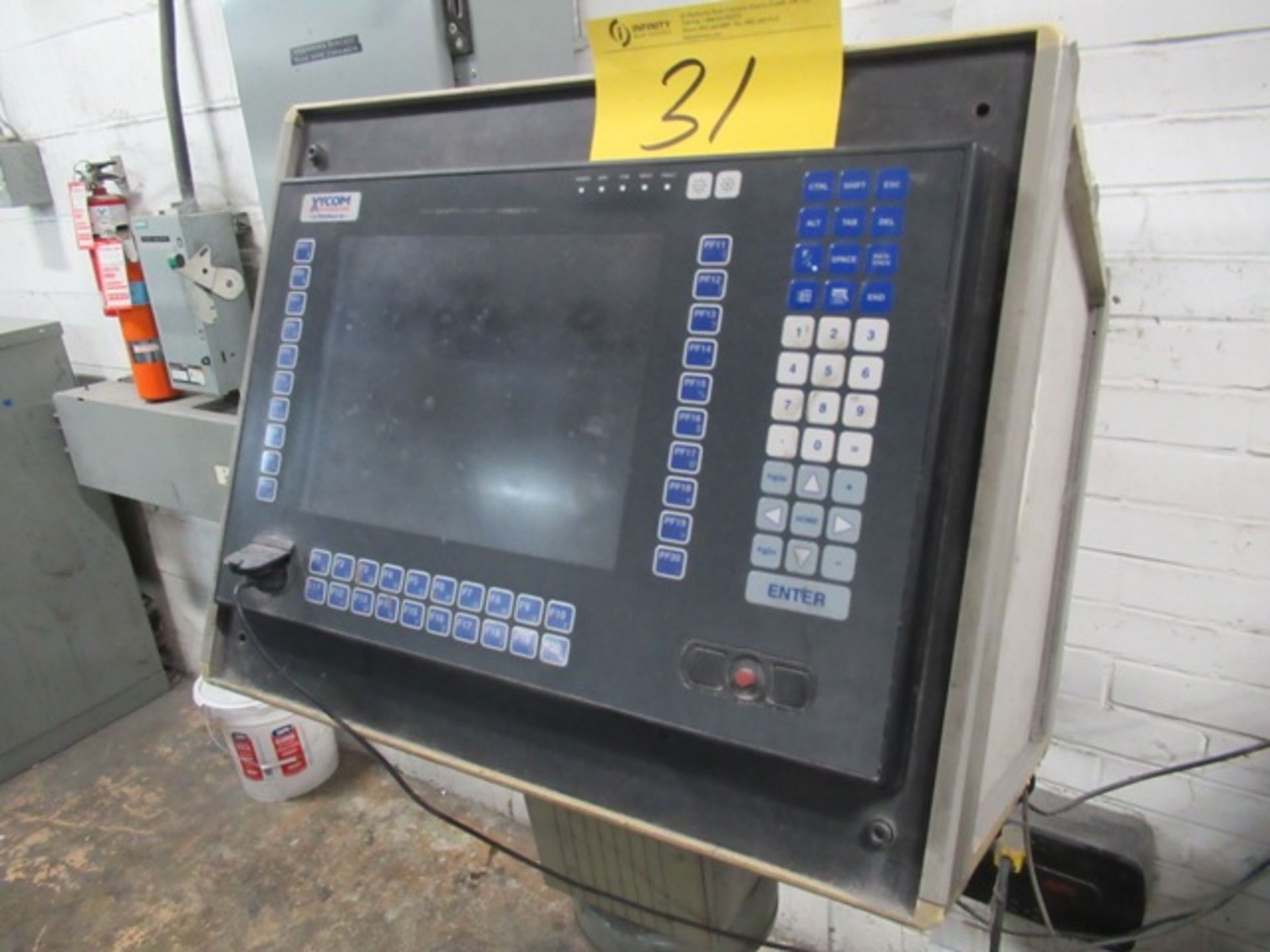 SHERIDAN UB 227 PERFECT BINDING LINE W/XYCOM AUTOMATION PRO-FACE TOUCH SCREEN CONTROLLER, SHERIDAN - Image 11 of 22