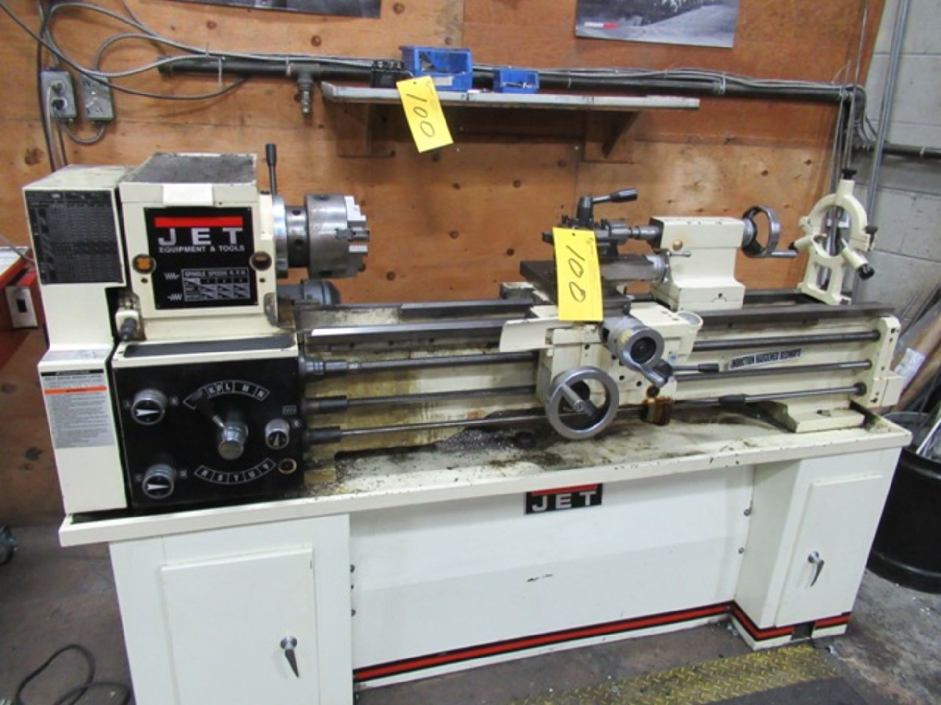 2005 JET BDB-134A 13" X 41" LATHE, S/N 8552069 W/TOOLING