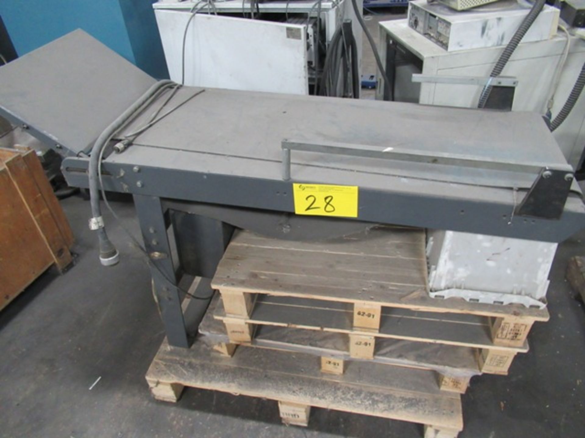 LOT ASST. 2-HEIDELBERG 705 LINE INSERTS W/1-15" X 4' BELT CONVEYOR - Image 2 of 4