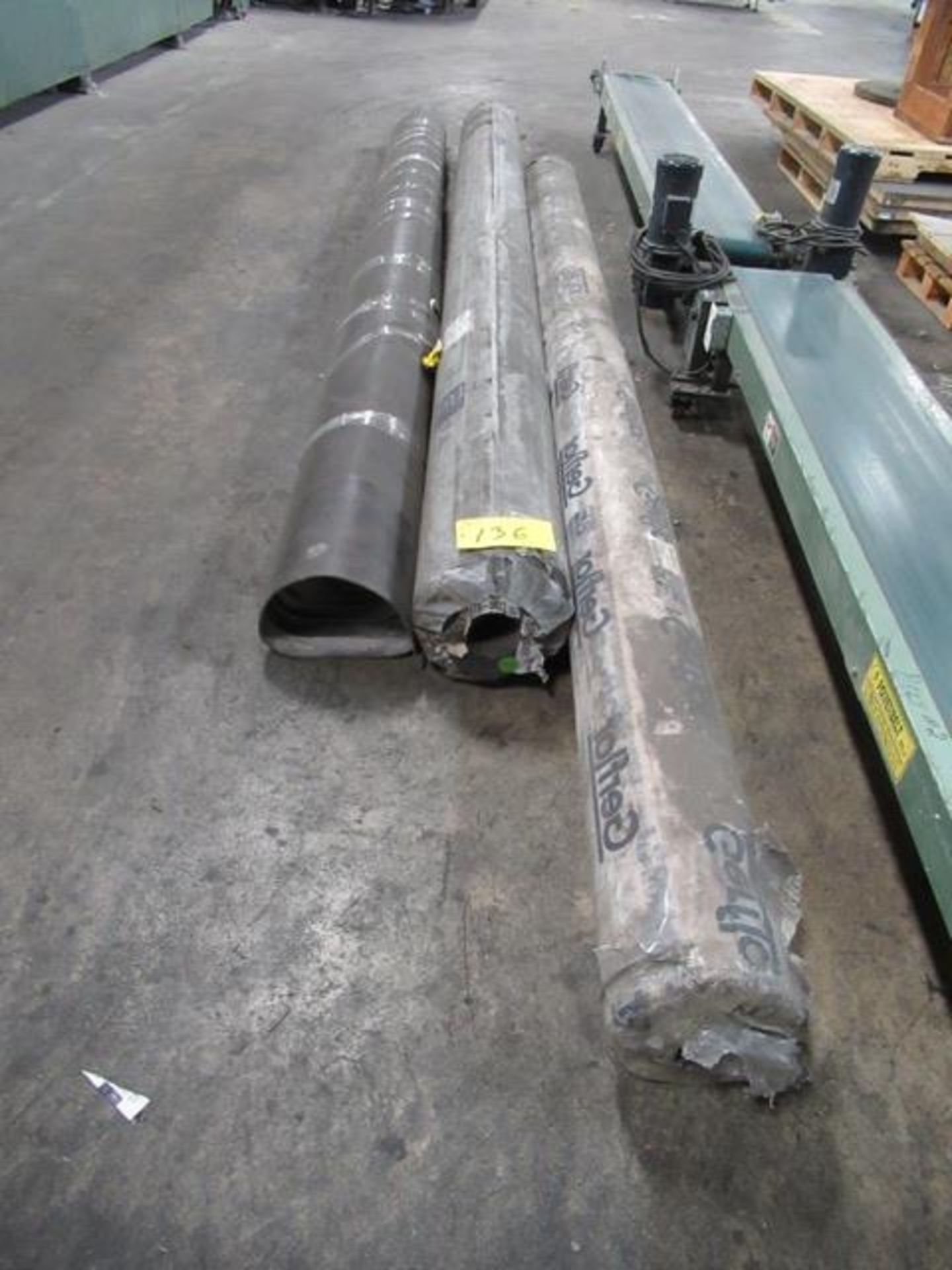 LOT 3 ASST. ROLLS, INDUSTRIAL VINYL FLOORING