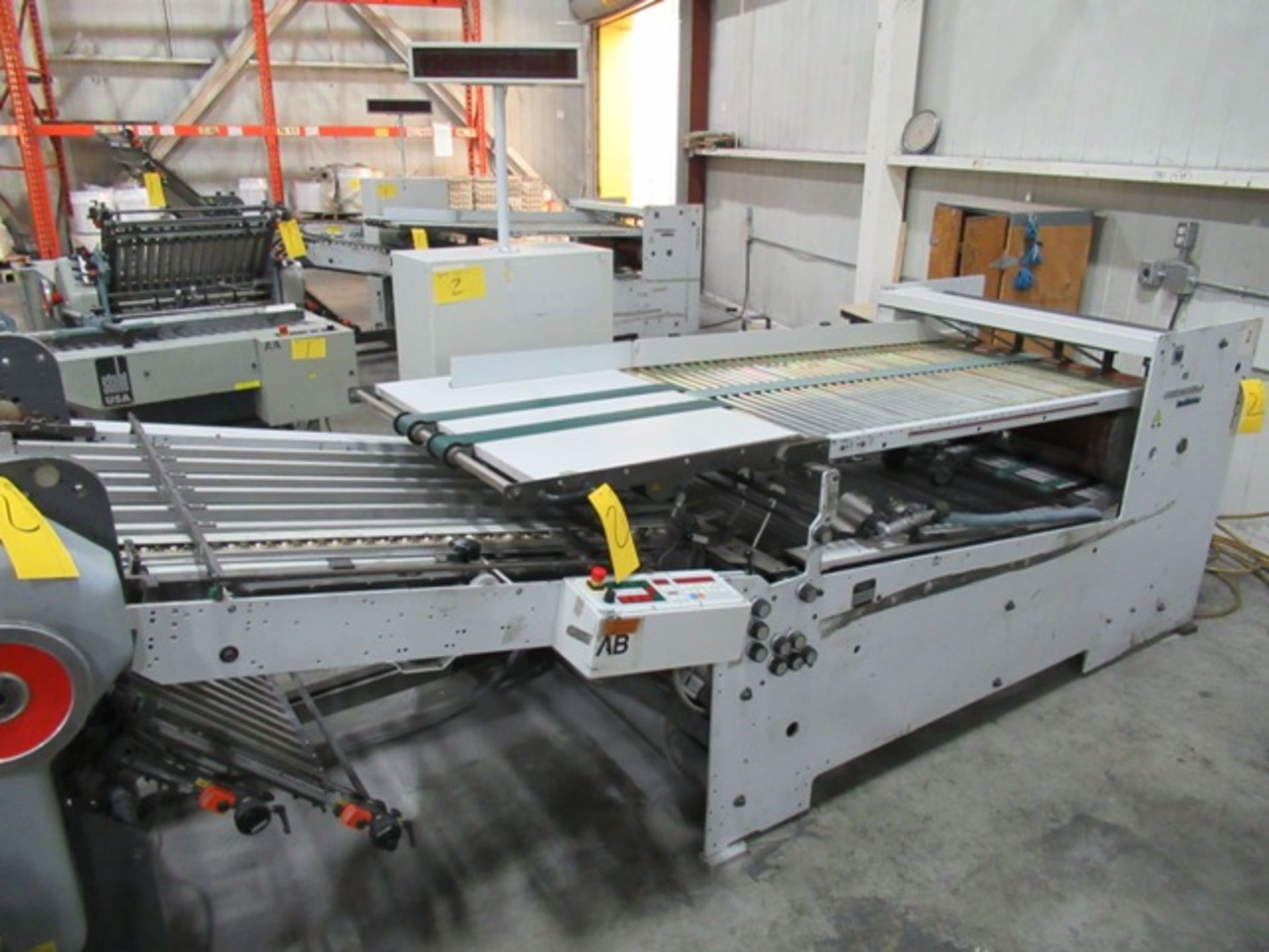 HEIDELBERG STAHL B-30/4 BRD CONTINUOUS FEED FOLDER, S/N 701242-160NE173, W/8 & 16 PG. SECTIONS, 4/ - Image 6 of 6