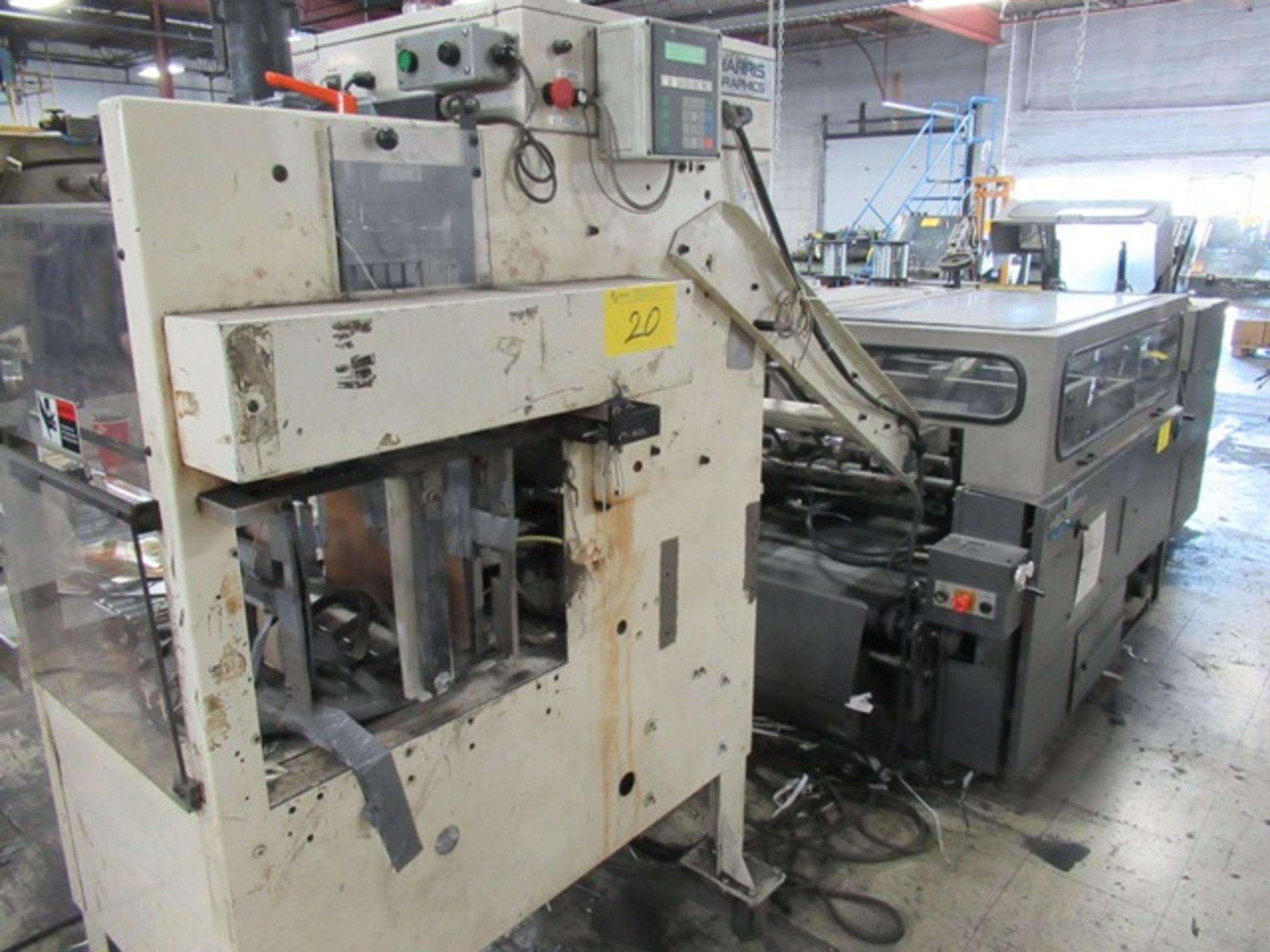 HEIDELBERG PACESETTER 705-12 SADDLESTITCHER, S/N SL-113 W/ 2 COVER FEEDERS, 4 GATHERING POCKETS, - Image 7 of 13