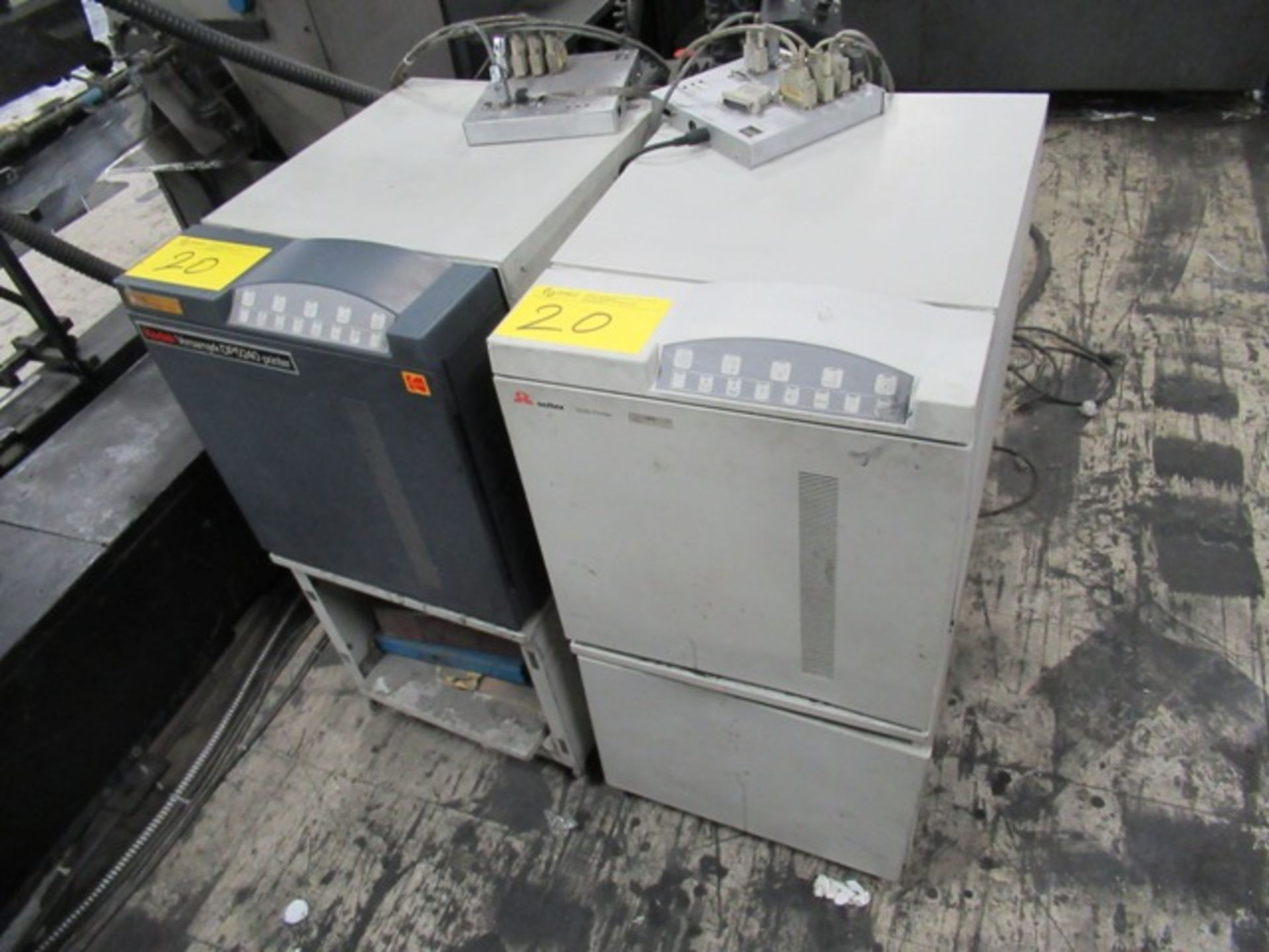 HEIDELBERG PACESETTER 705-12 SADDLESTITCHER, S/N SL-113 W/ 2 COVER FEEDERS, 4 GATHERING POCKETS, - Image 10 of 13