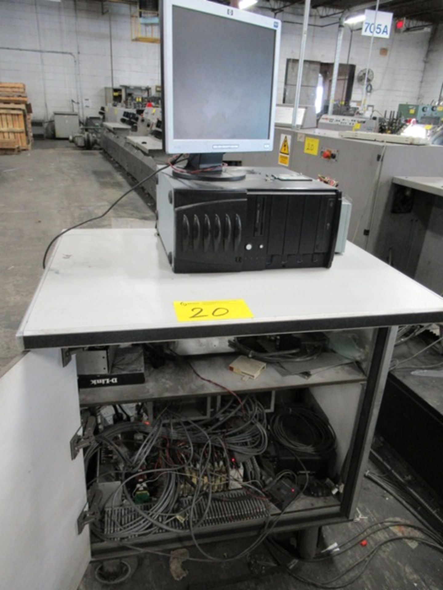 HEIDELBERG PACESETTER 705-12 SADDLESTITCHER, S/N SL-113 W/ 2 COVER FEEDERS, 4 GATHERING POCKETS, - Image 11 of 13