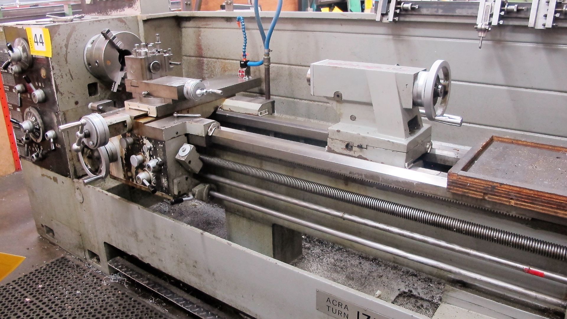 ACRA TURN 1764T, 3 PHASE LATHE W/64" X 17" BED, 10" 3 JAW CHUCK, 18" SWING X 64" BETWEEN CENTERS, - Image 2 of 7