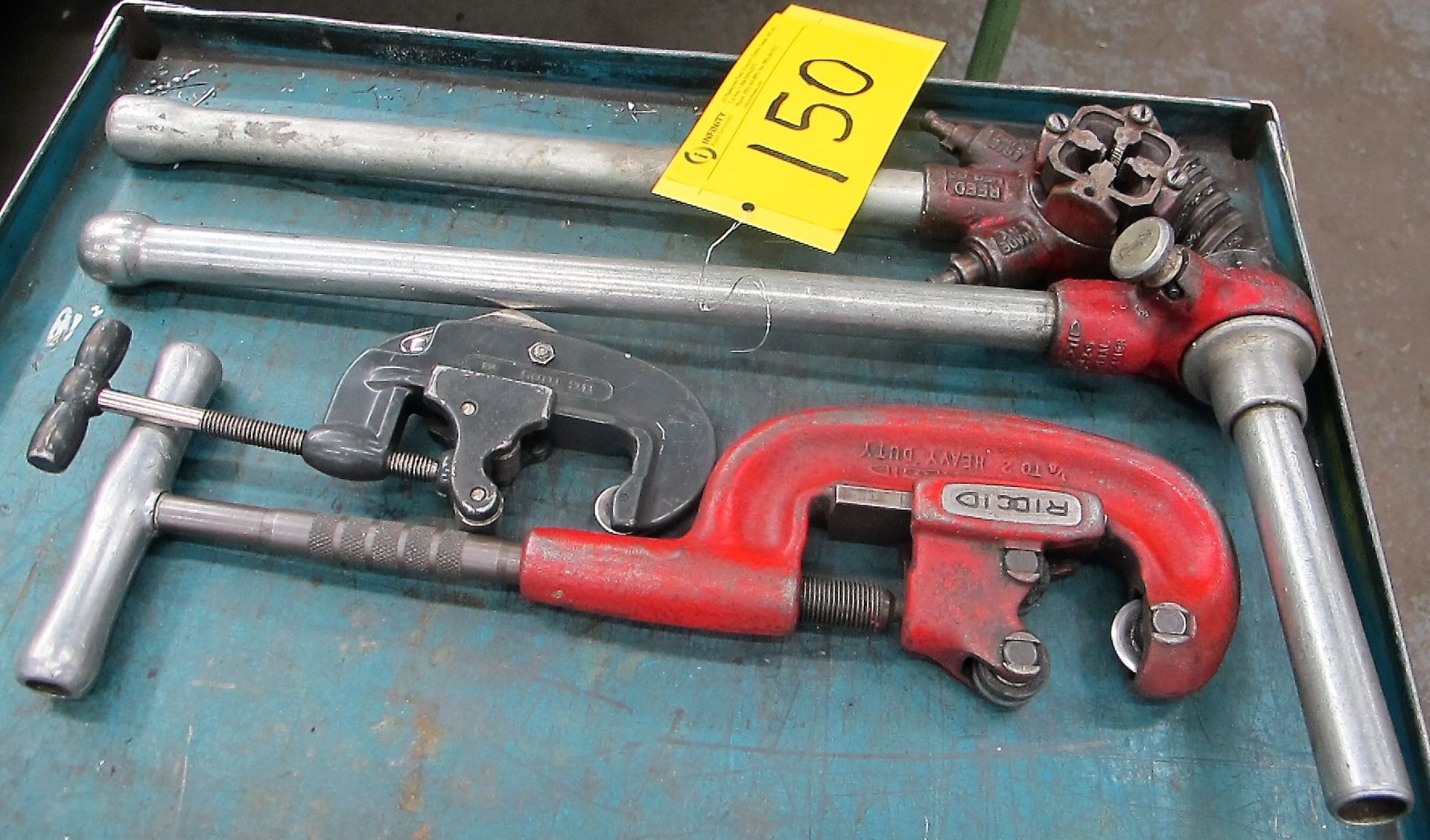 RIDGID PIPE CUTTING AND THREADING TOOLS