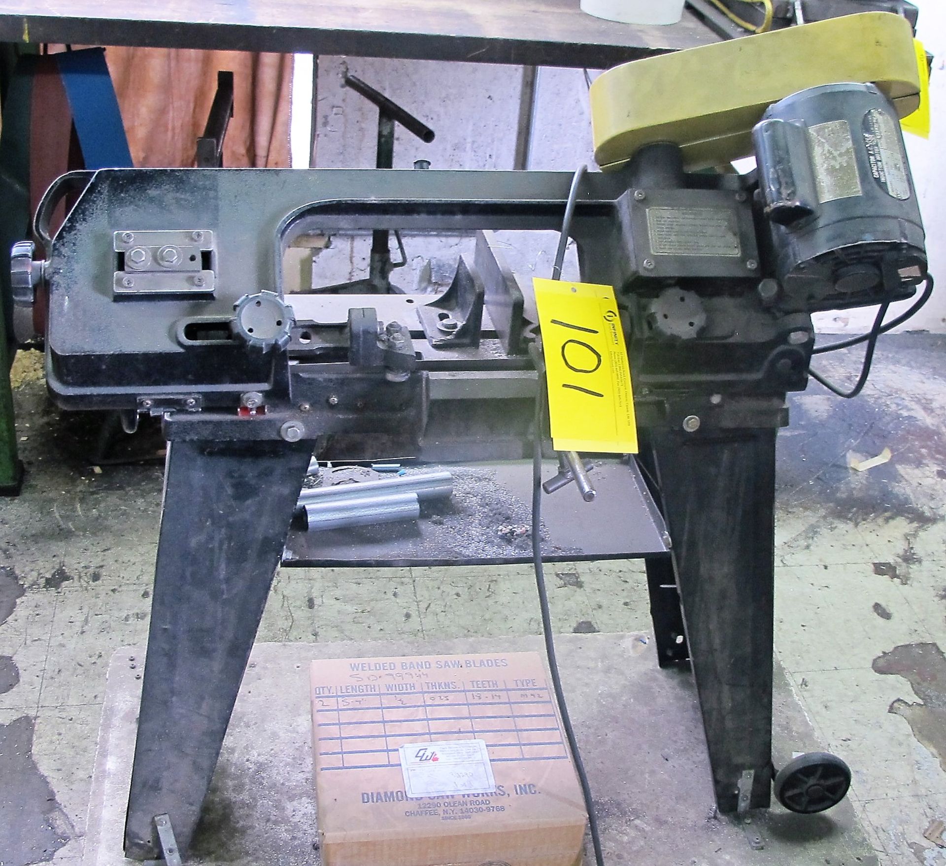 GENERAL BANDSAW HORIZONTAL BANDSAW W/BLADES