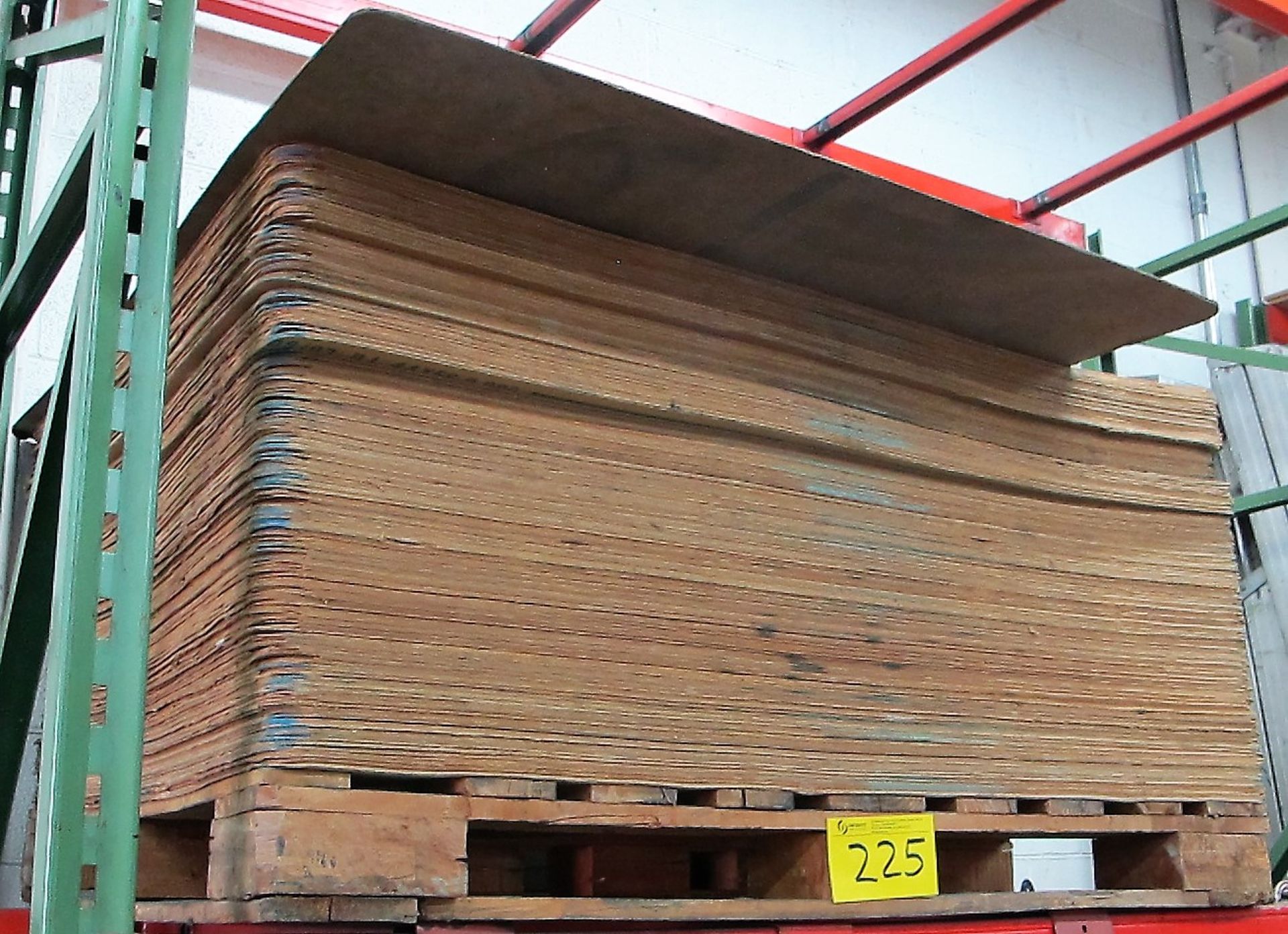 PALLET OF WOOD PLATFORM INSERTS, 4' X 4' APPROX