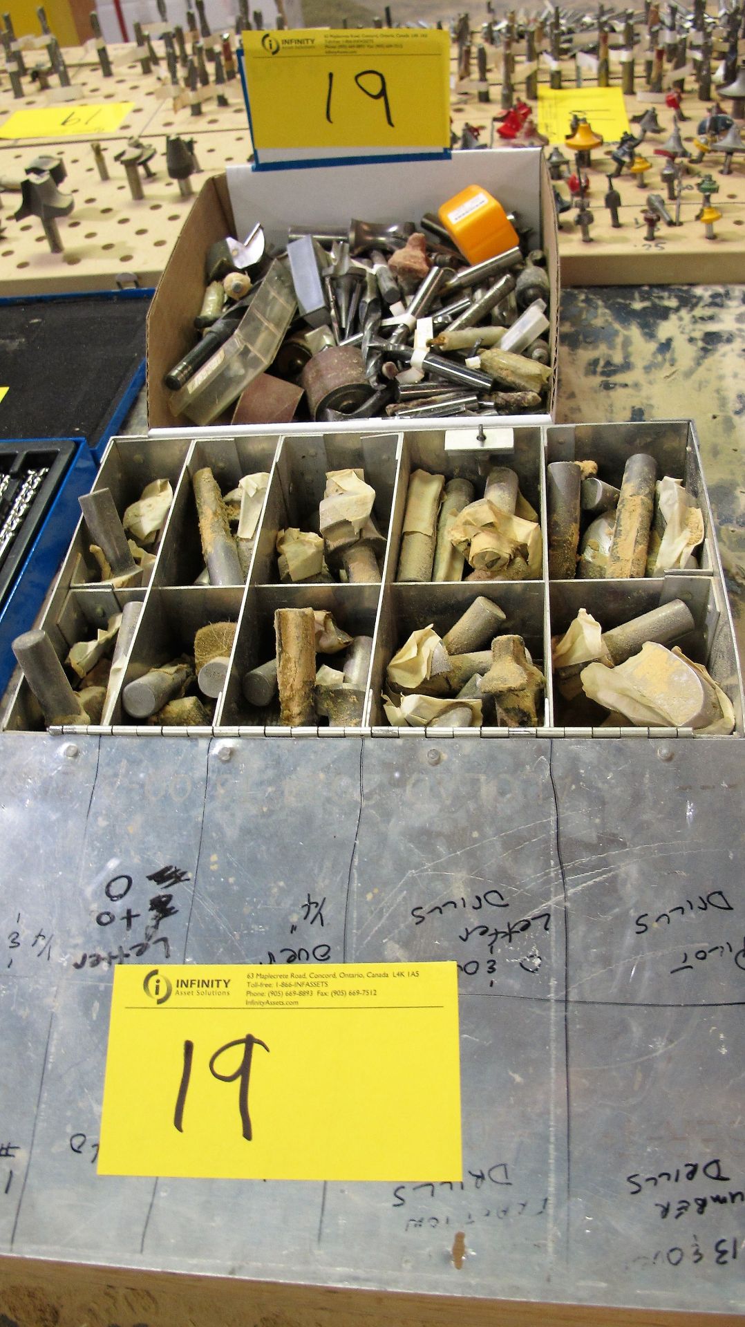 LOT OF ASST. DRILL BITS, CUTTERS, ETC. - Image 3 of 3