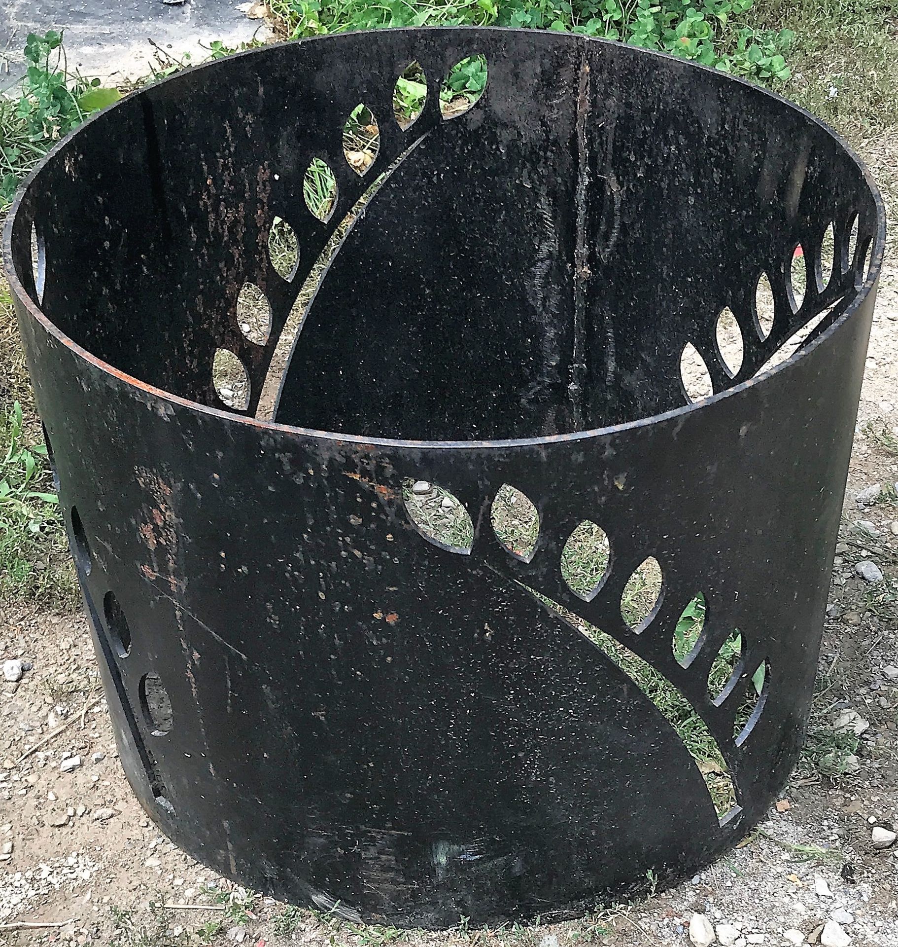 FIRE PIT INSERT, LASER CUT, 24" - Image 3 of 3