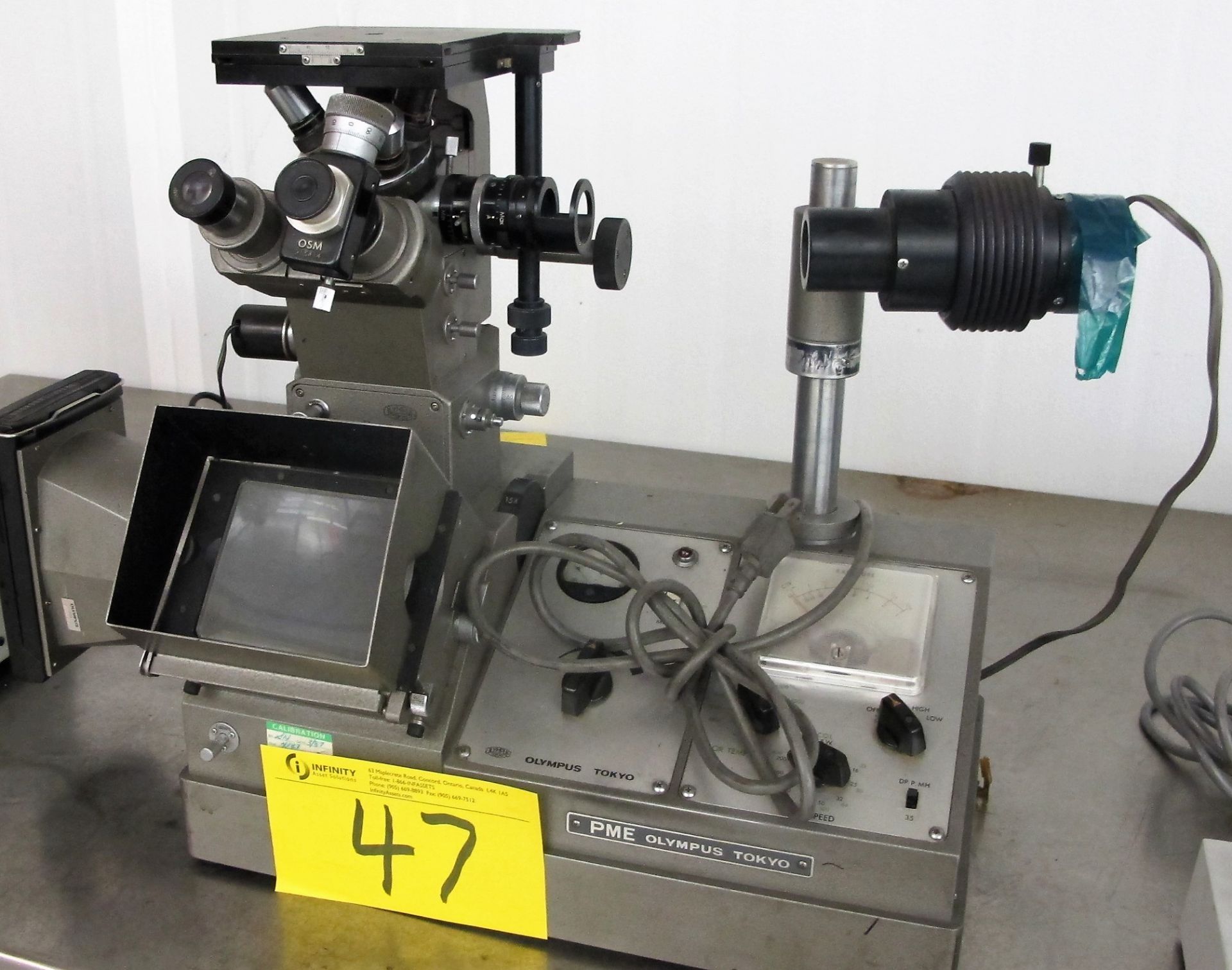 PME OLYMPUS TOKYO MICROSCOPE