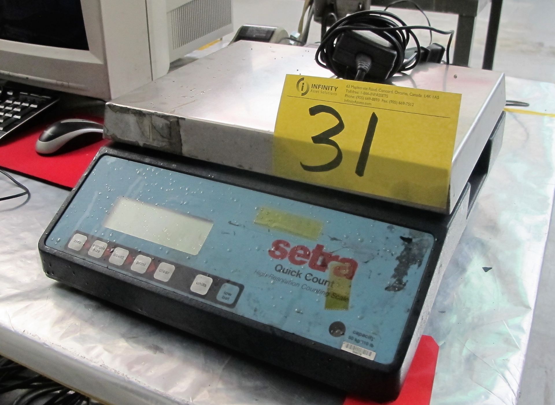 SERTA QUICK COUNT HIGH RESOLUTION COUNTING SCALE (50KG CAP)