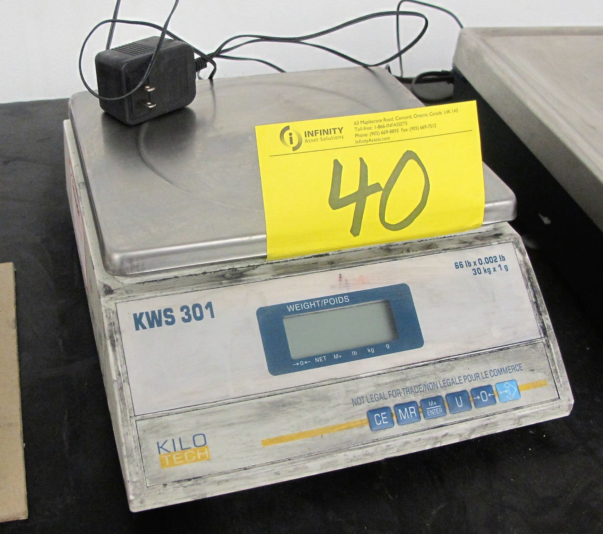 KILOTECH KWS301 TABLE TOP DIGITAL SCALE (1G - 30KG)