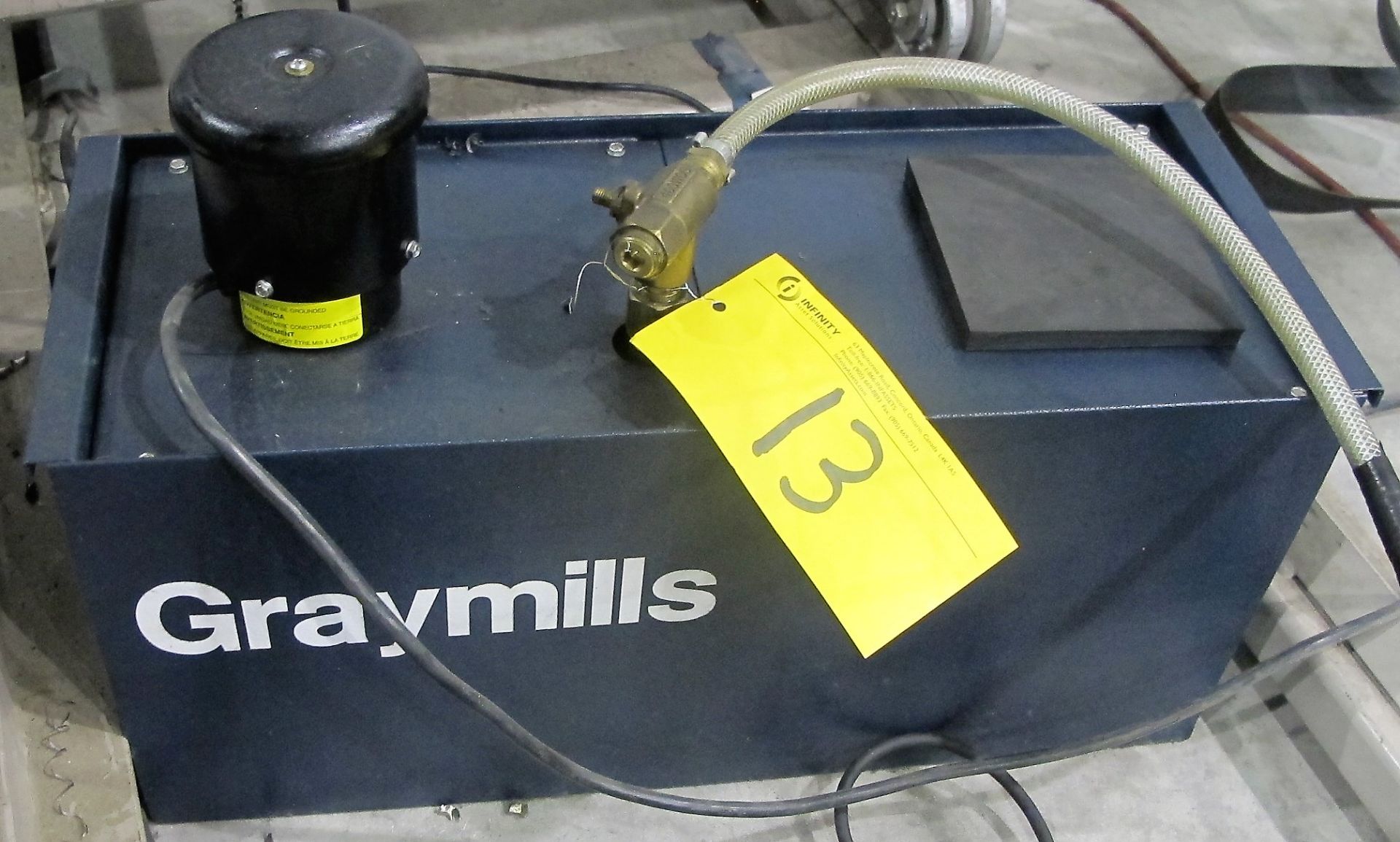 GRAY MILLS 11HR35A AND ENERPAC POWER PACKS (SUBJECT TO BULK BID)