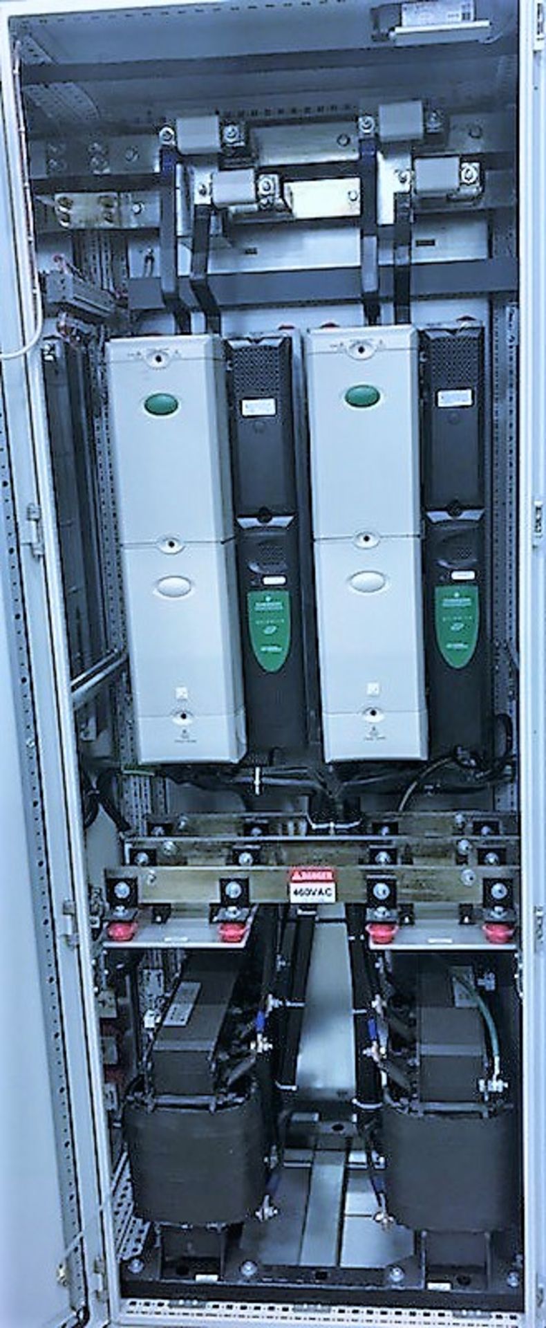 (7) CONJOINED CABINETS W/ (1) EMERSON CTLR 0151 PHASE 1 CONTROLLER, MODEL ECOP12061-01, S/N 12061- - Image 5 of 8