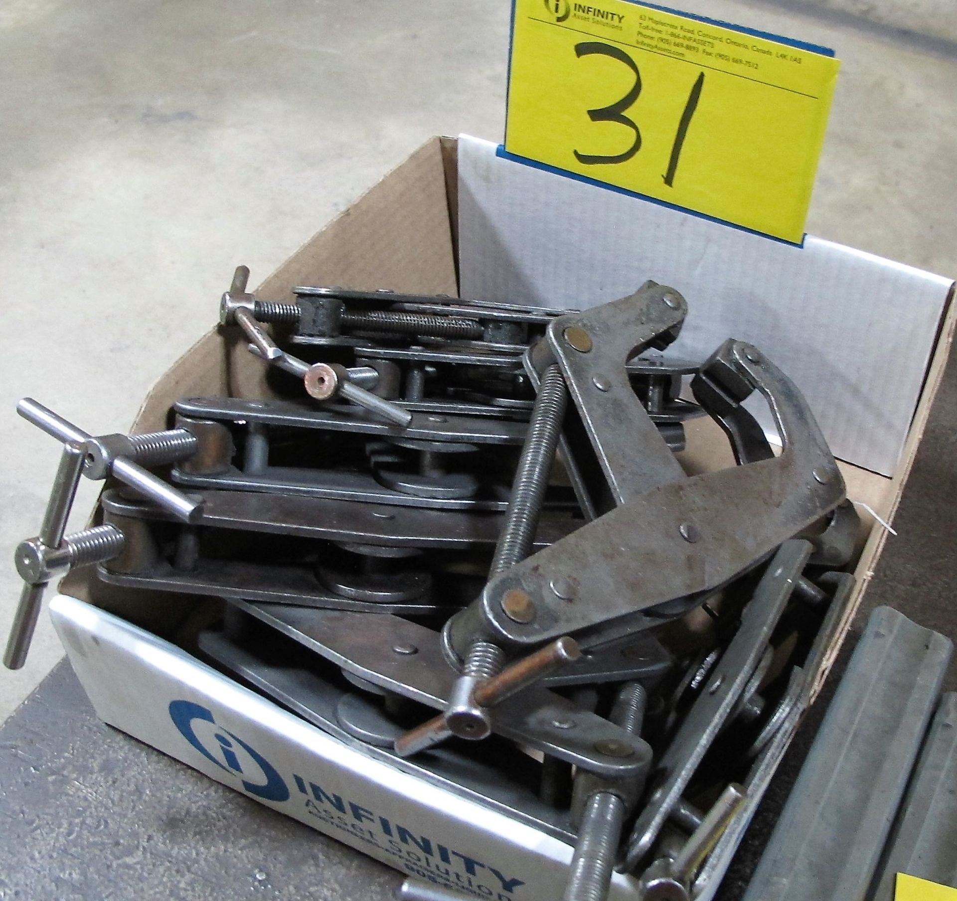 BOX OF KANT TWIS SCREW CLAMPS