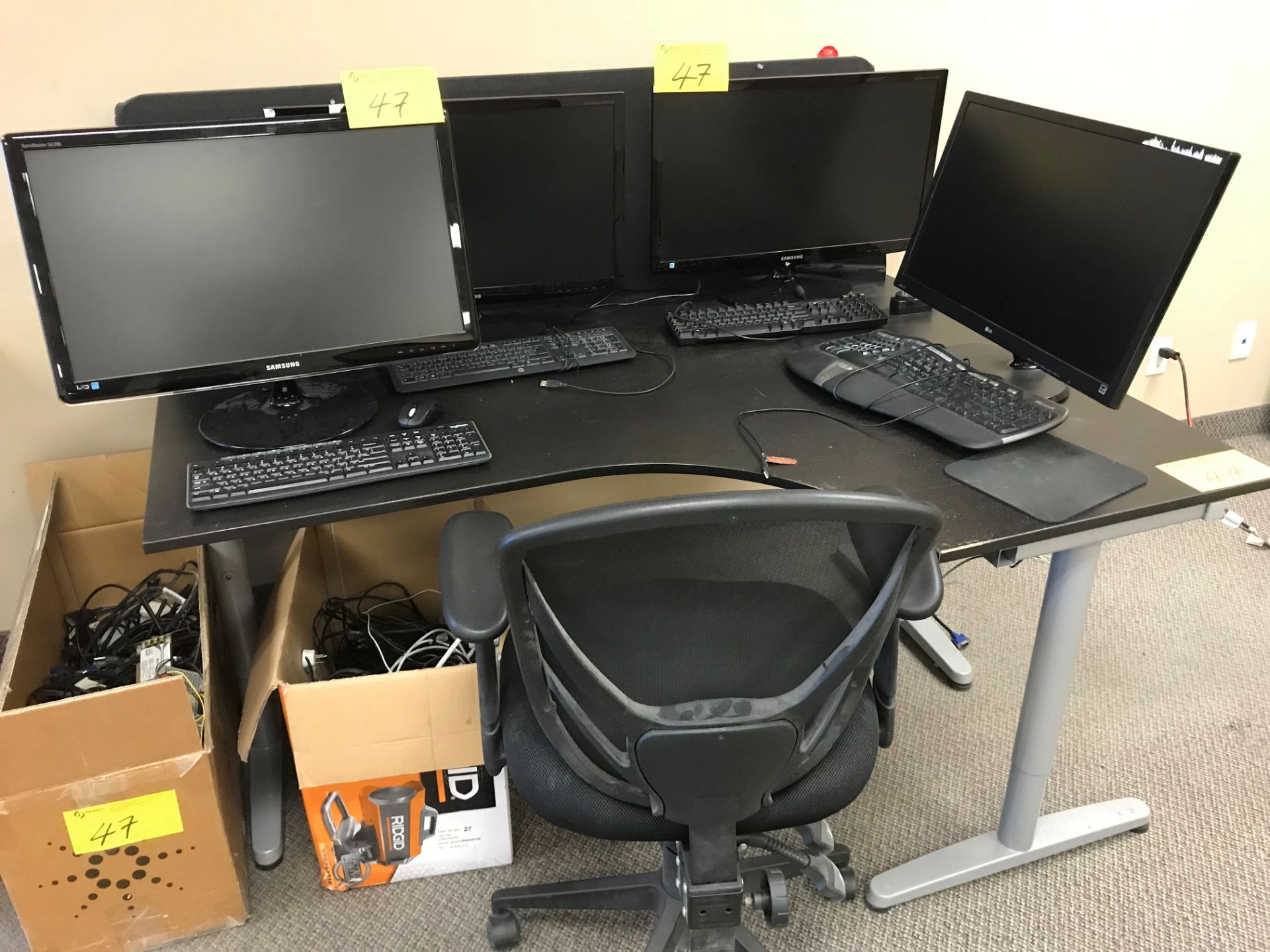 LOT OF ASST. COMPUTER EQUIPMENT, MONITORS, KEYBOARDS, PRINTERS, ETC. - Image 3 of 4