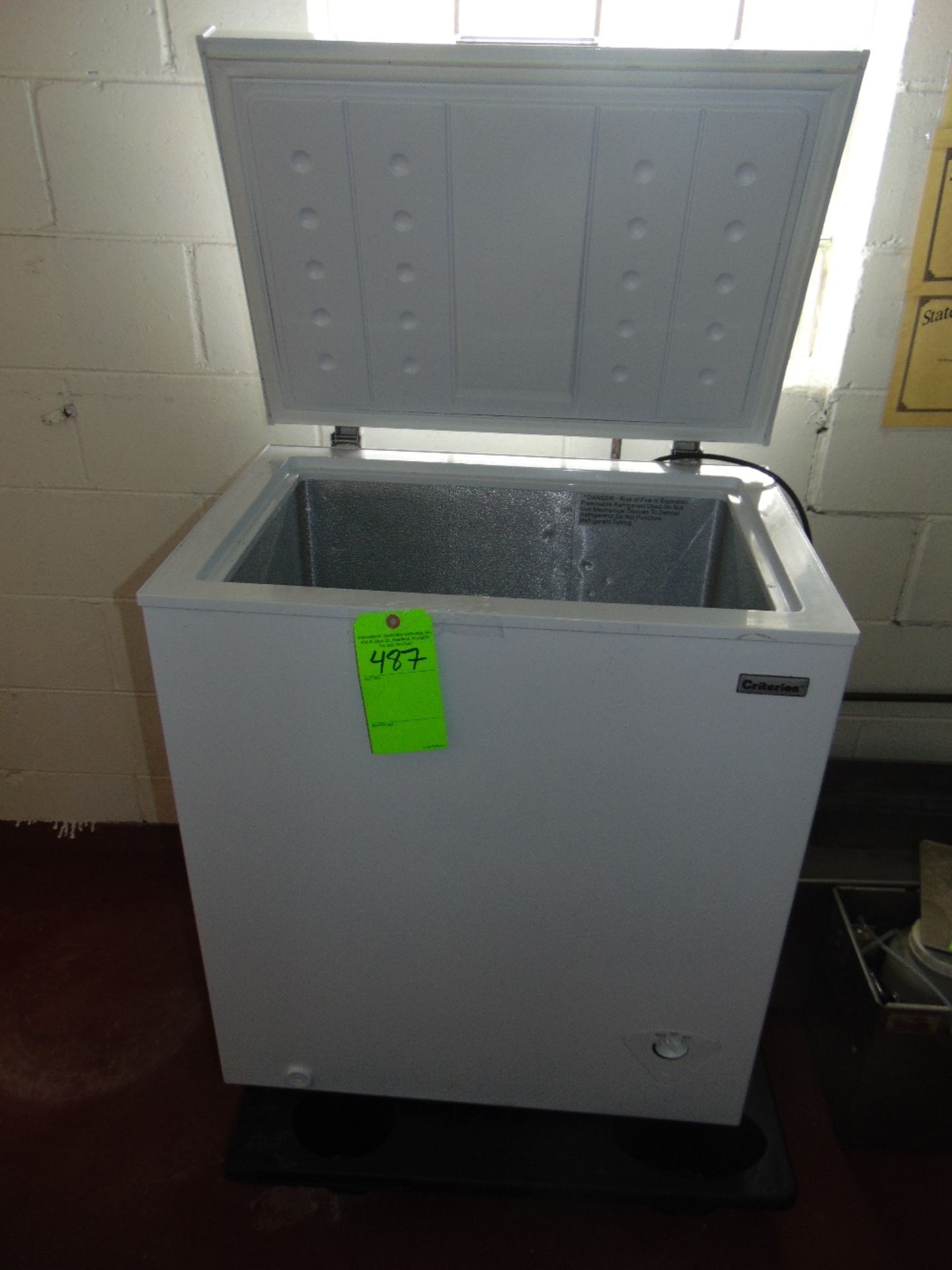 Criterion Chest Freezer 29" Long x 20 " Wide x 30" Deep