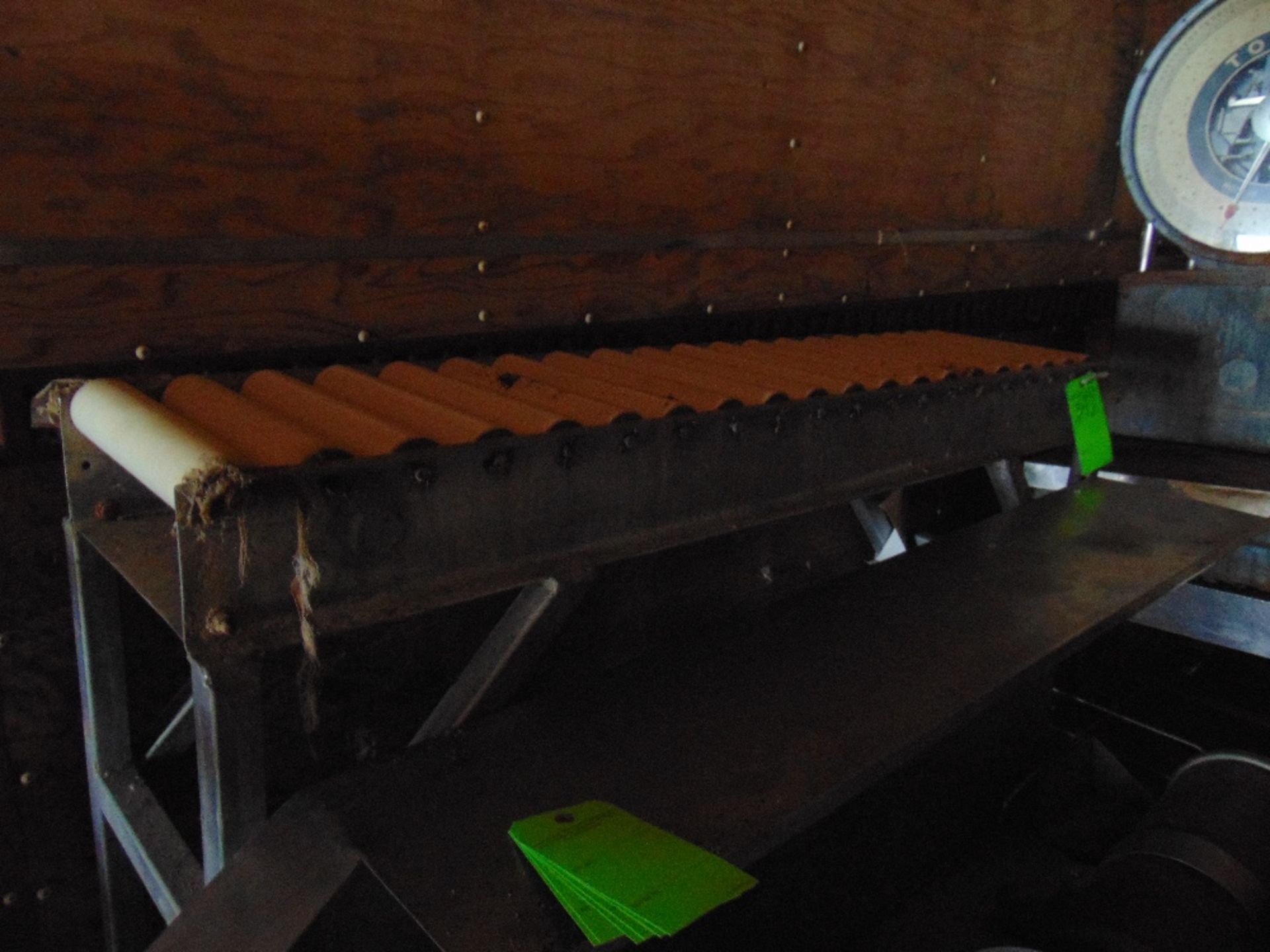 5' Long by 14" Wide Gravity roller Conveyor with Plastic Rollers