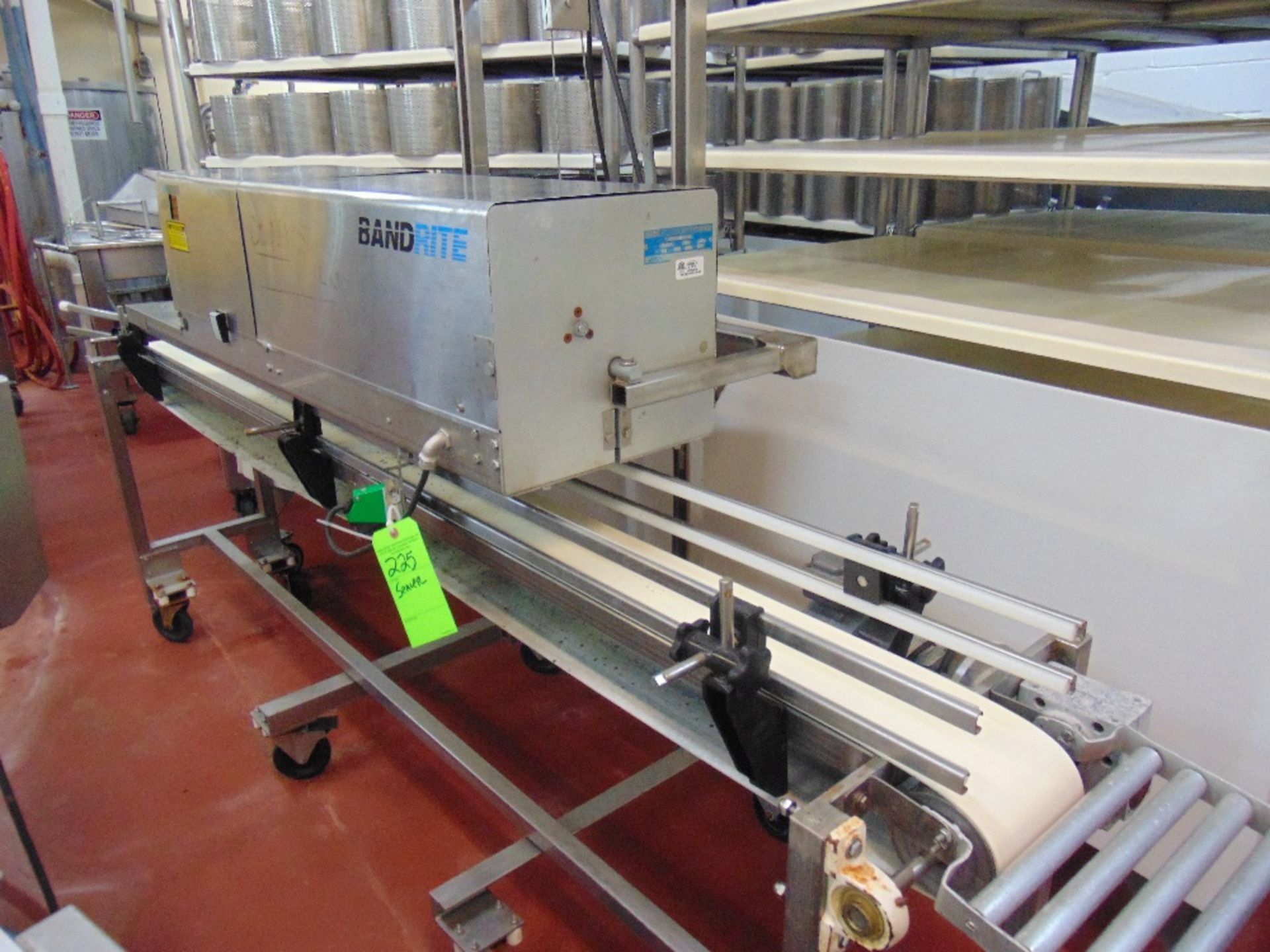 Band Rite Model 6,000 - 5240 - DSD Banded Sealer For Bagged Products; Mounted to A S/S frame with - Image 2 of 2