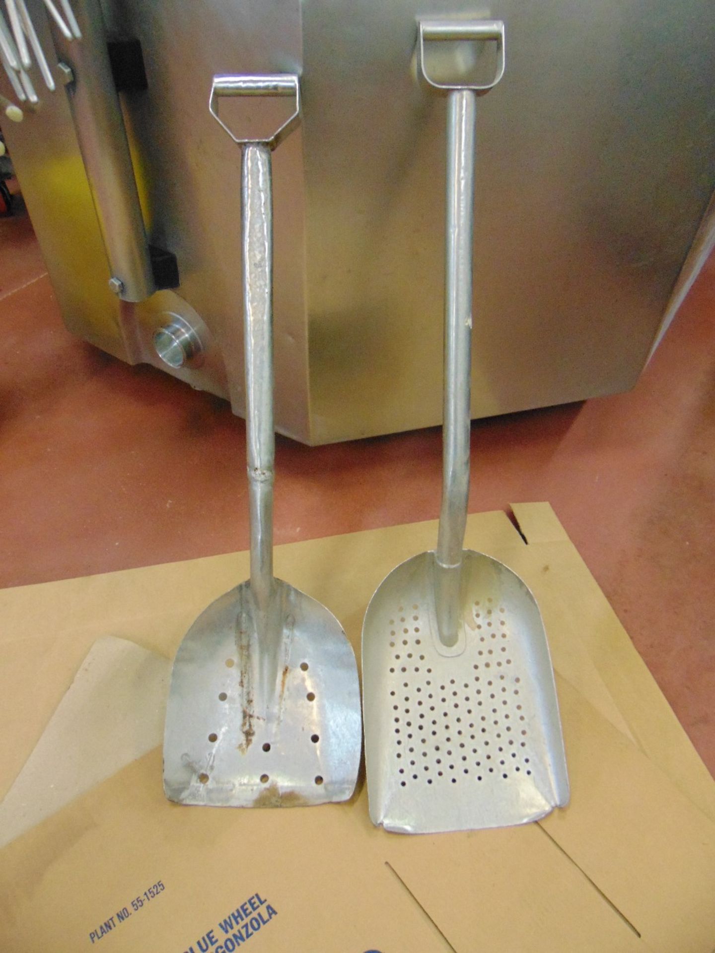 S/S Perforated Cheese Shovels