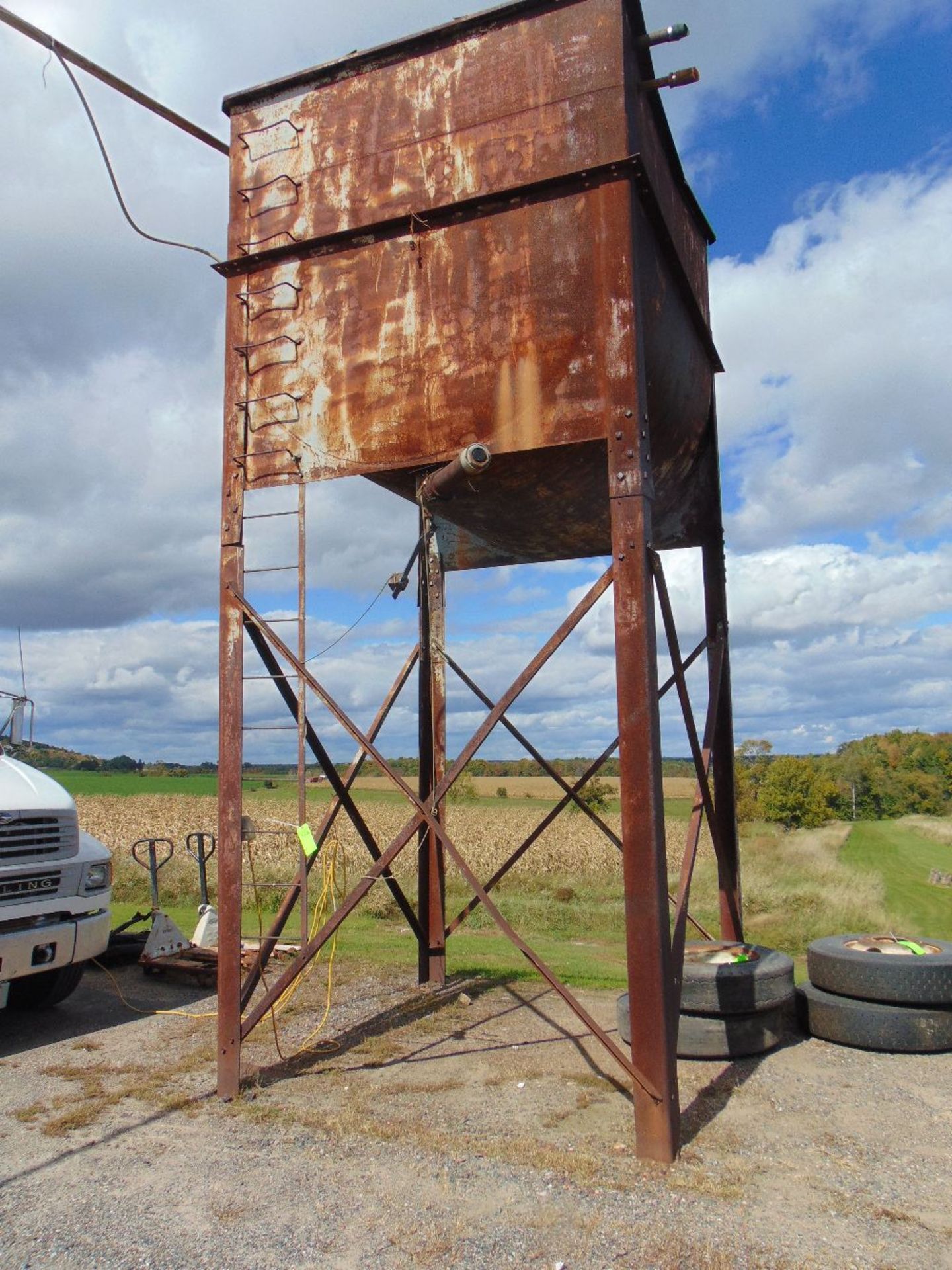 Mild Steel Elevated Tank