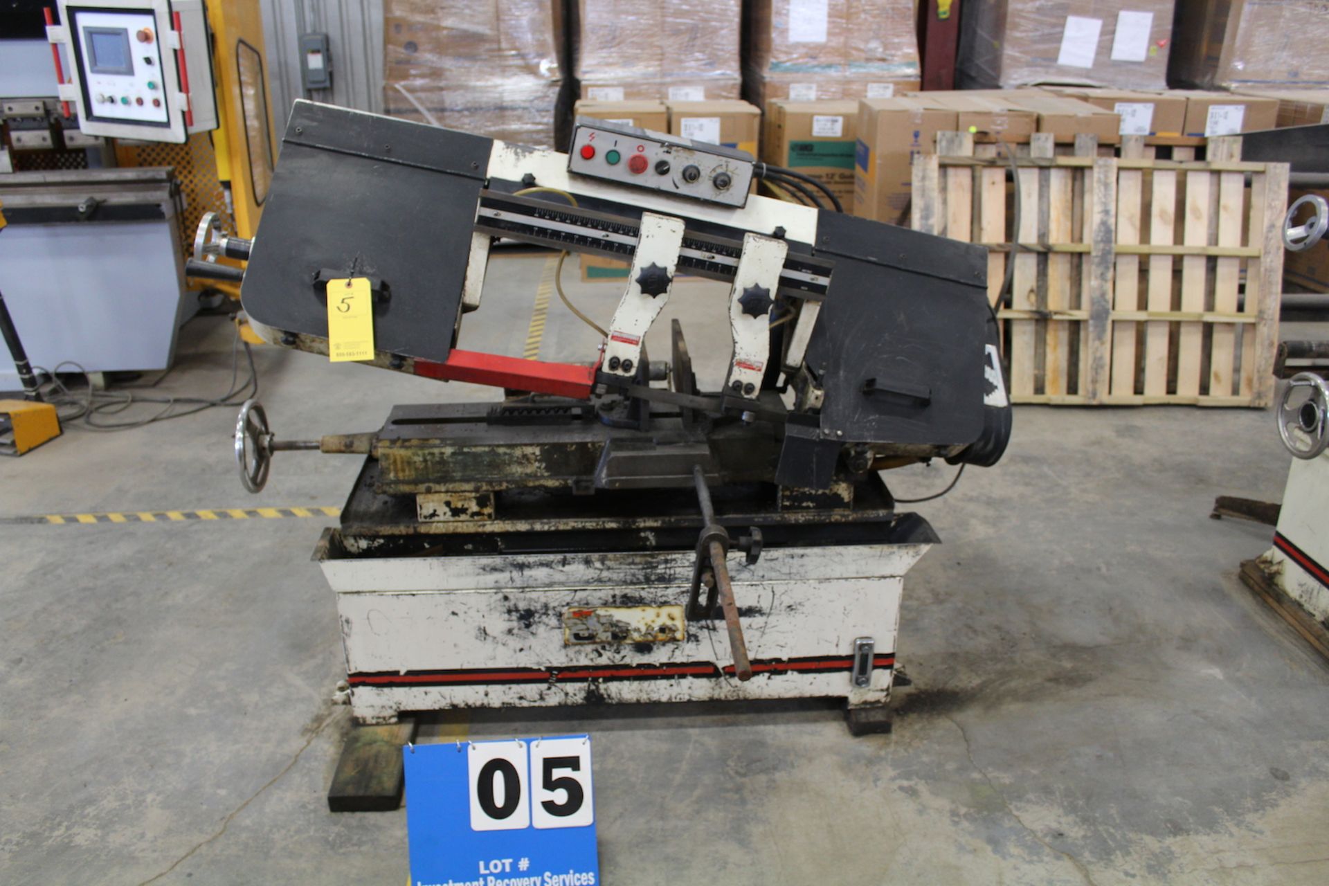 JET HORIZONTAL COLD CUT BAND SAW, MULTI SPEED, 18" CUTTING CAP