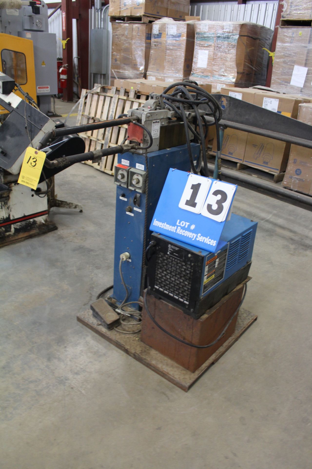 MILLER MP5-20 SPOT WELDER W/ MILLER COOLMATE