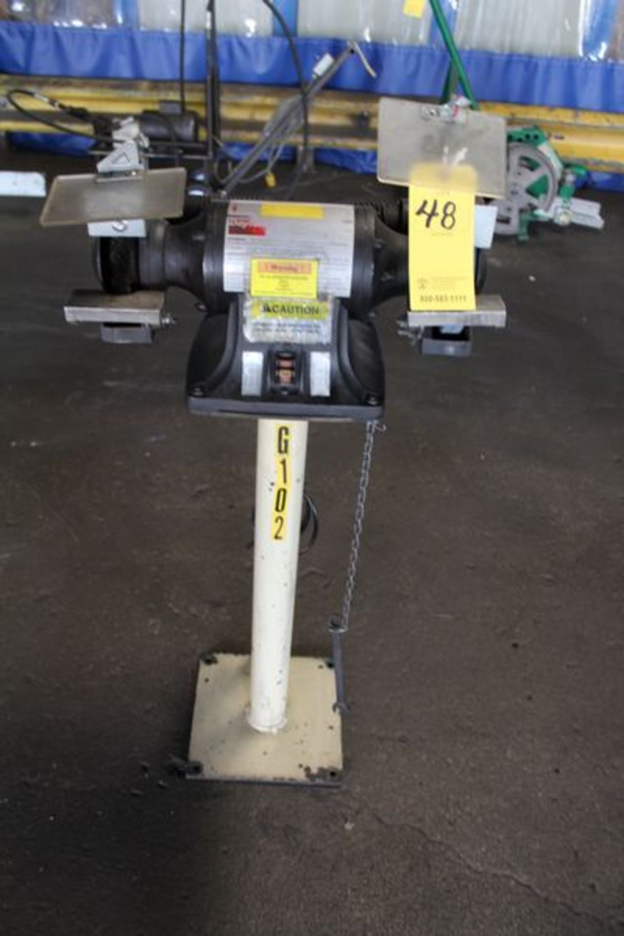 DAYTON 6" GRINDER, 110V, 1PH