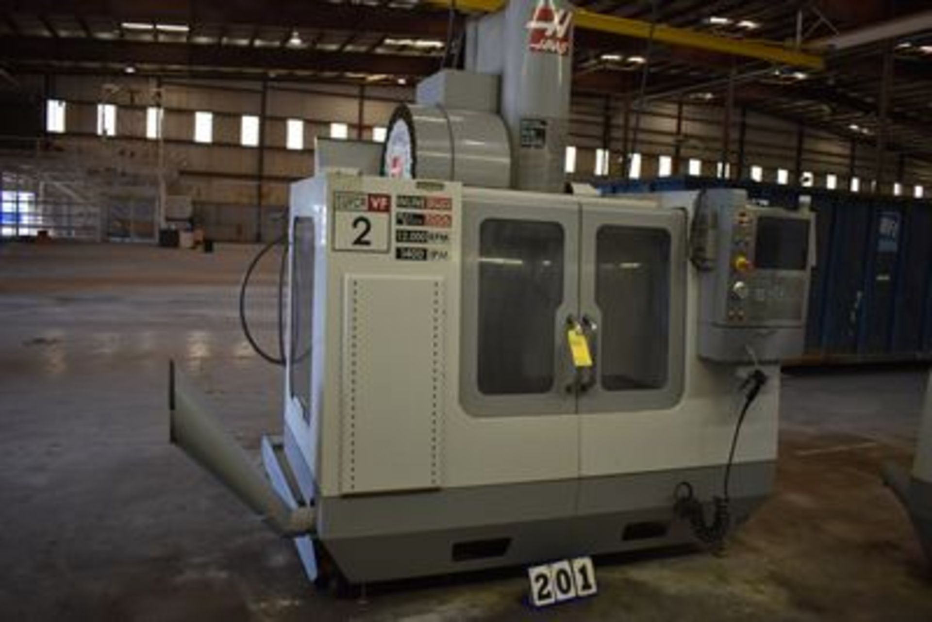 HAAS MACHINING CENTER, MDL:VF-2SS, YEAR:2008, HAAS CNC CTRL, 24 POSITION TOOL CHANGER
