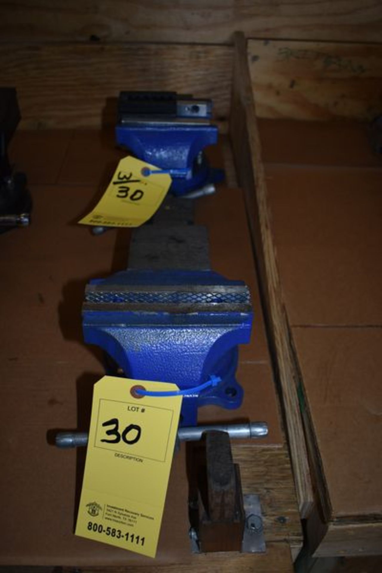 (2) BENCH VISES 5"