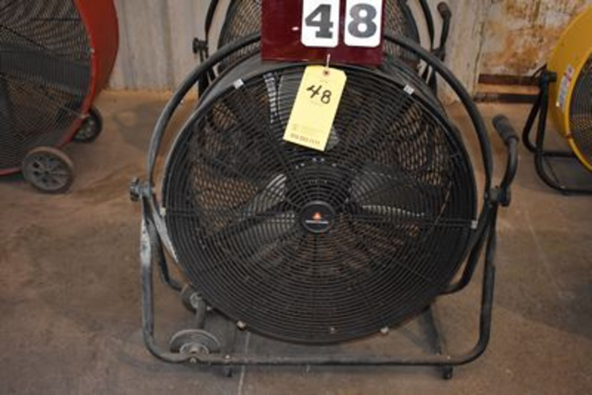 PORTABLE SHOP FAN 25"