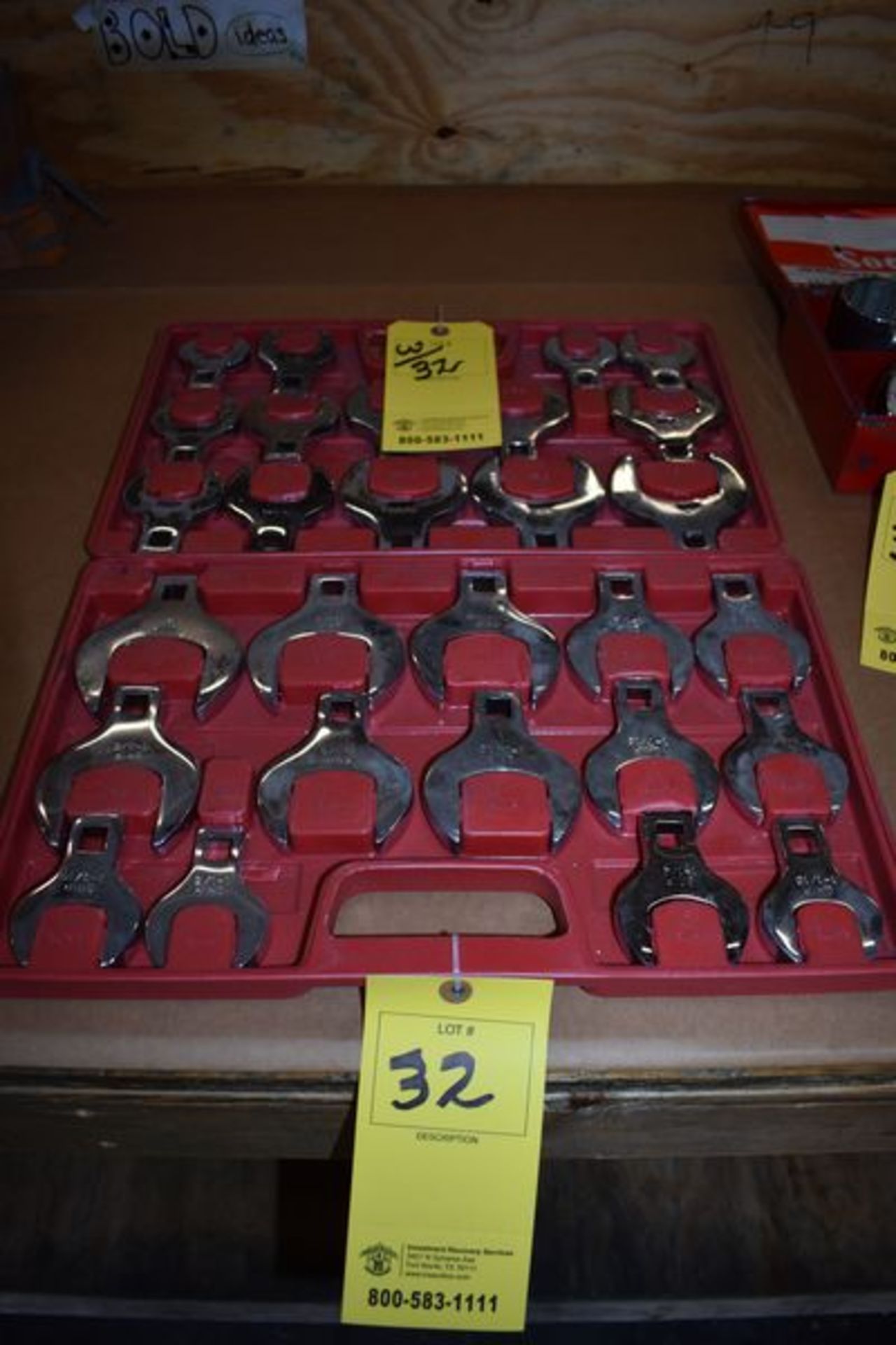 CROWFOOT WRENCH SET