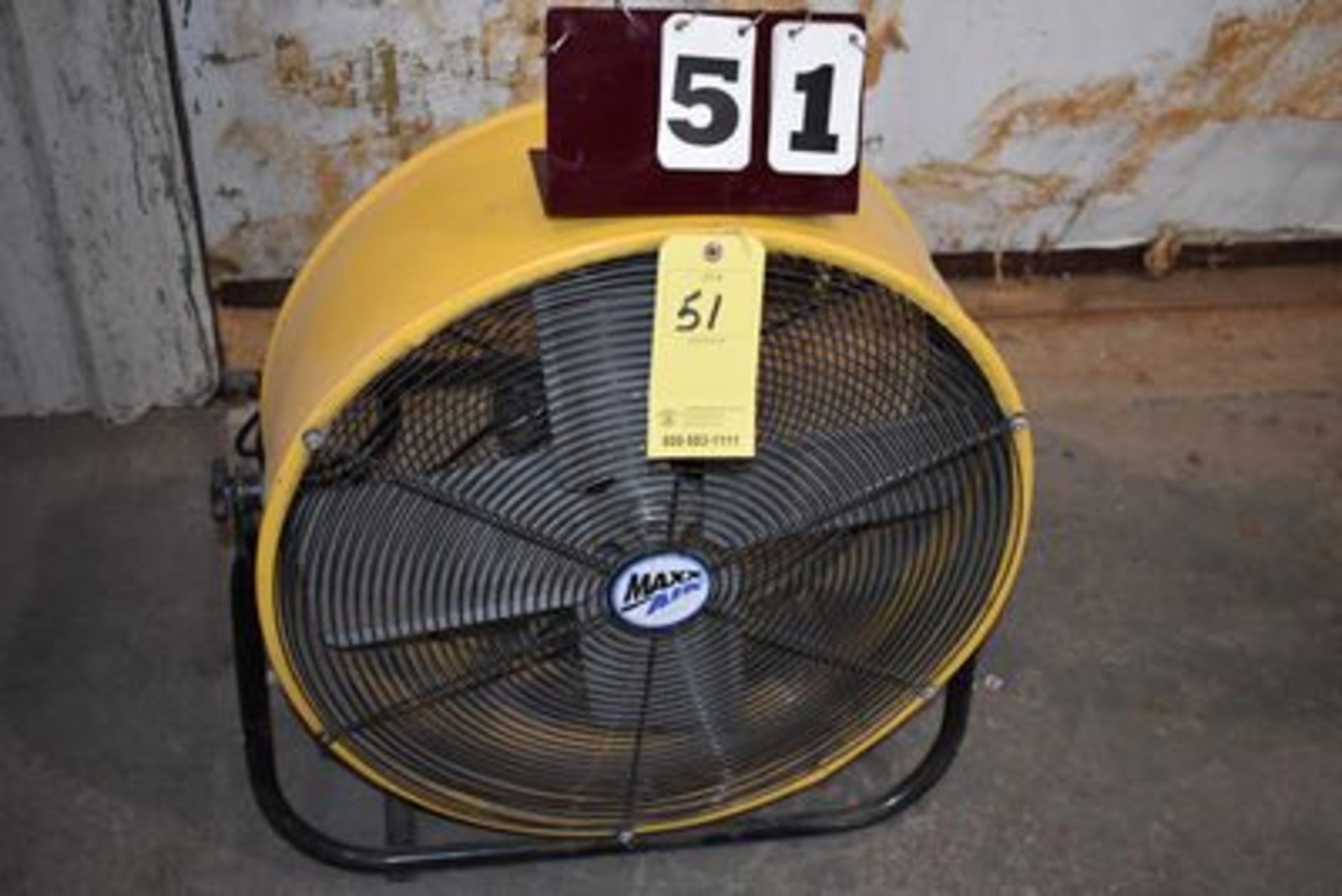 PORTABLE SHOP FAN 25"