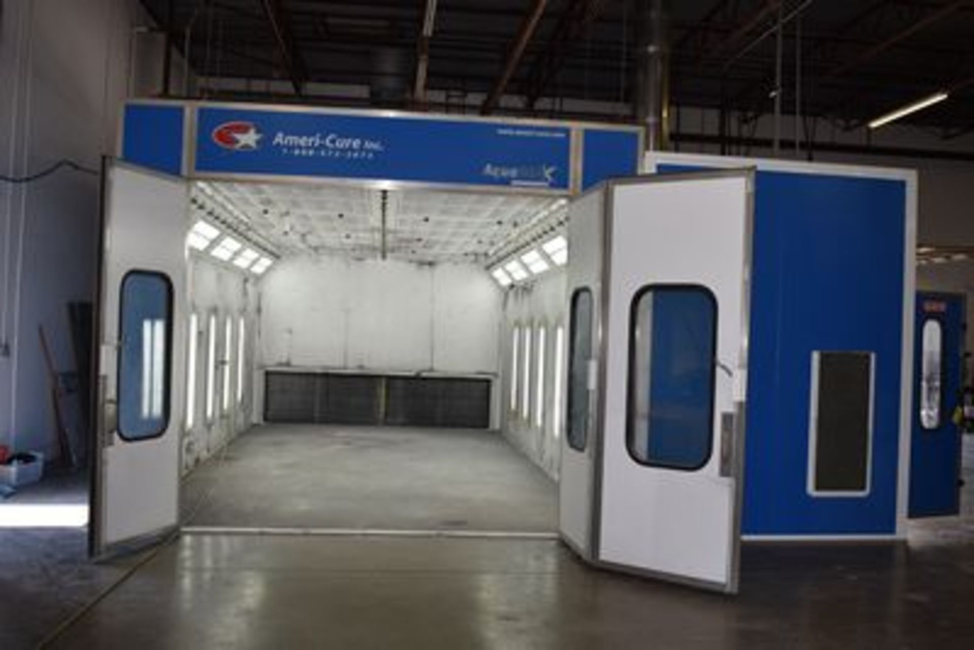 AMERI-CURE INC PAINT BOOTH, 2016, DELAYED REMOVAL: JULY 15, APPROX 22' W X 32' D X 11' TALL - Image 9 of 20