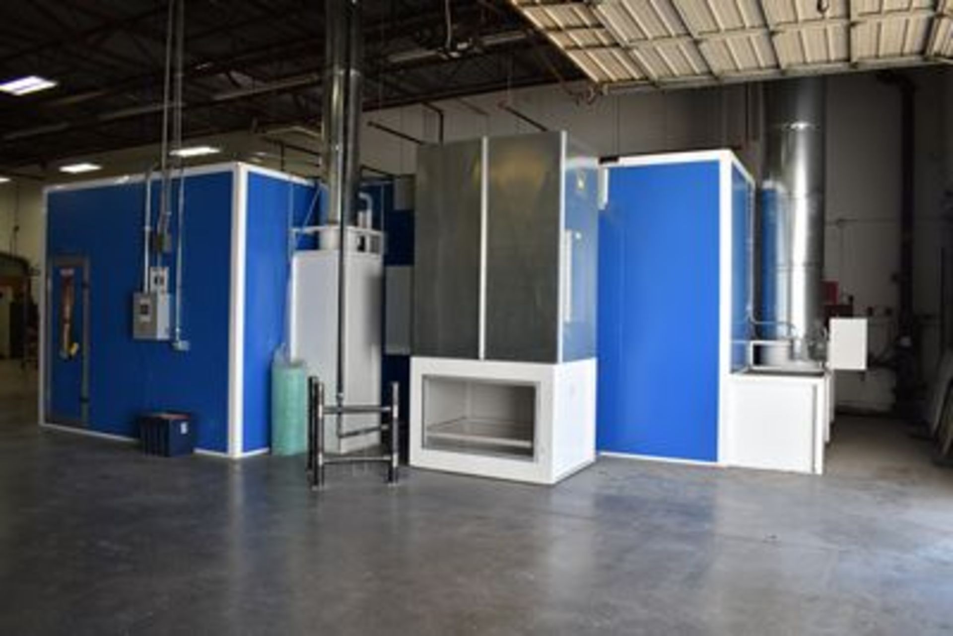 AMERI-CURE INC PAINT BOOTH, 2016, DELAYED REMOVAL: JULY 15, APPROX 22' W X 32' D X 11' TALL - Image 2 of 20