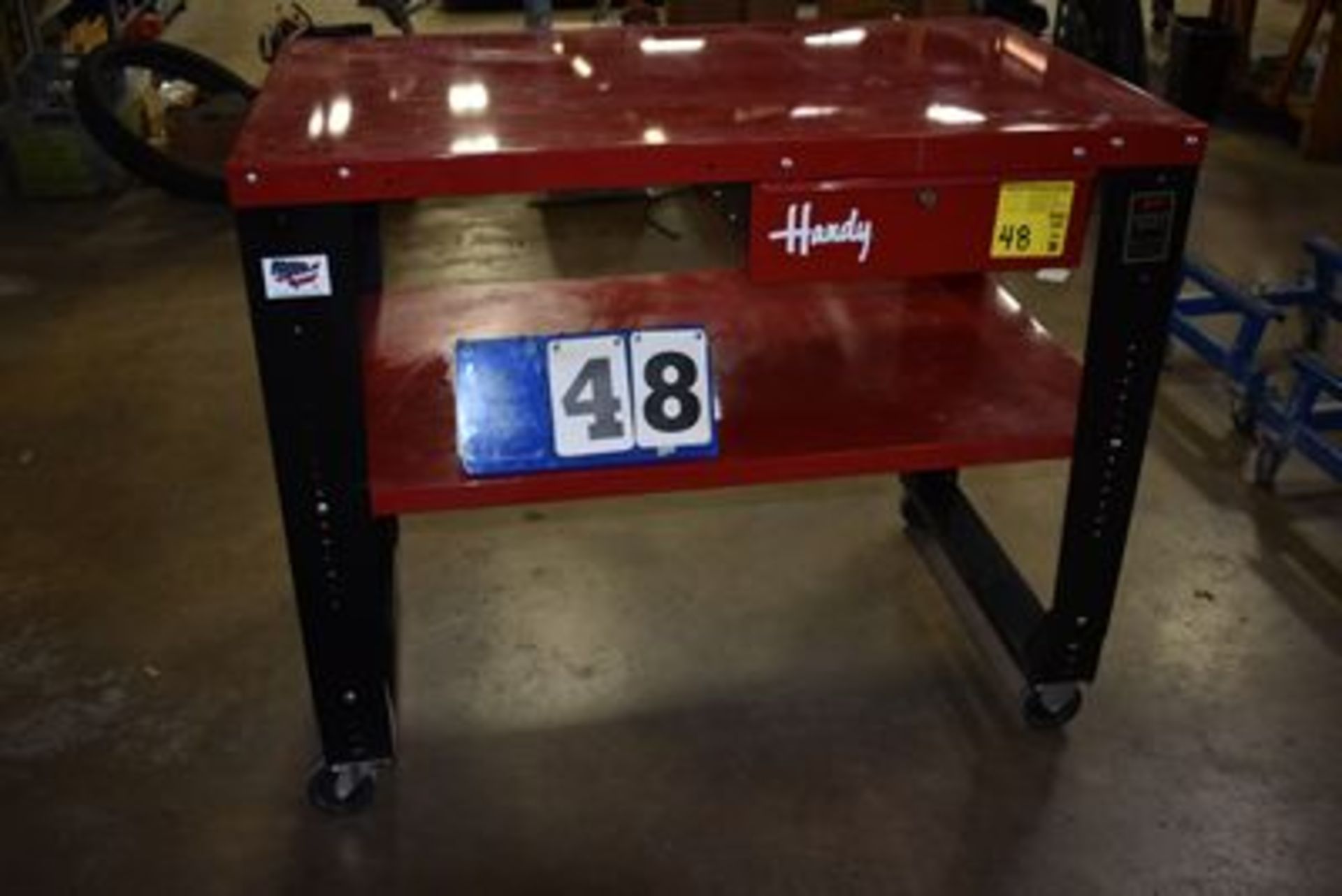 HANDY WRENCH BENCH 28" X 48" X 40" TALL